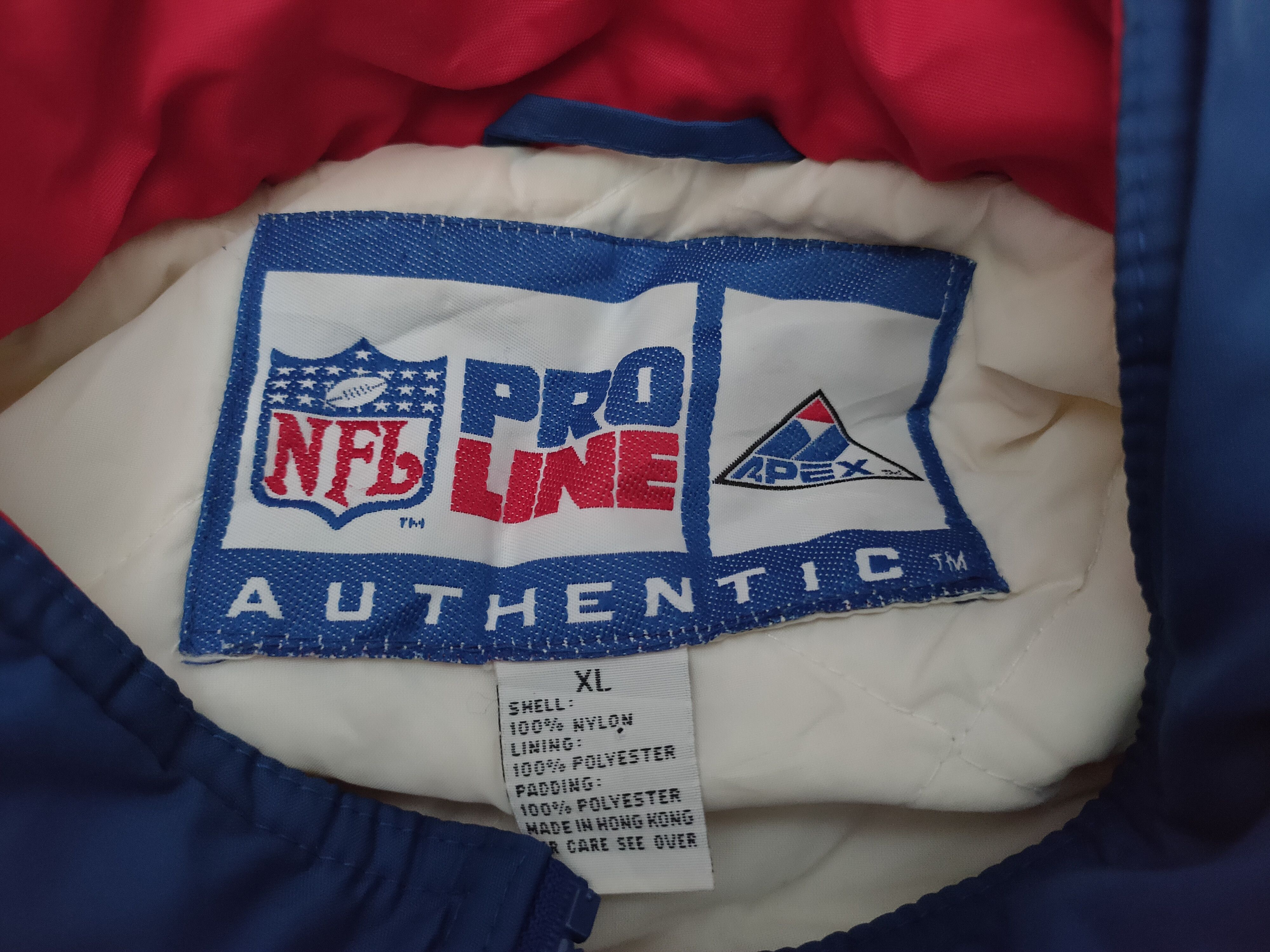 Vintage Vintage NFL Mirage New England Patriots Bomber Jacket Size US XL / EU 56 / 4 - 12 Thumbnail