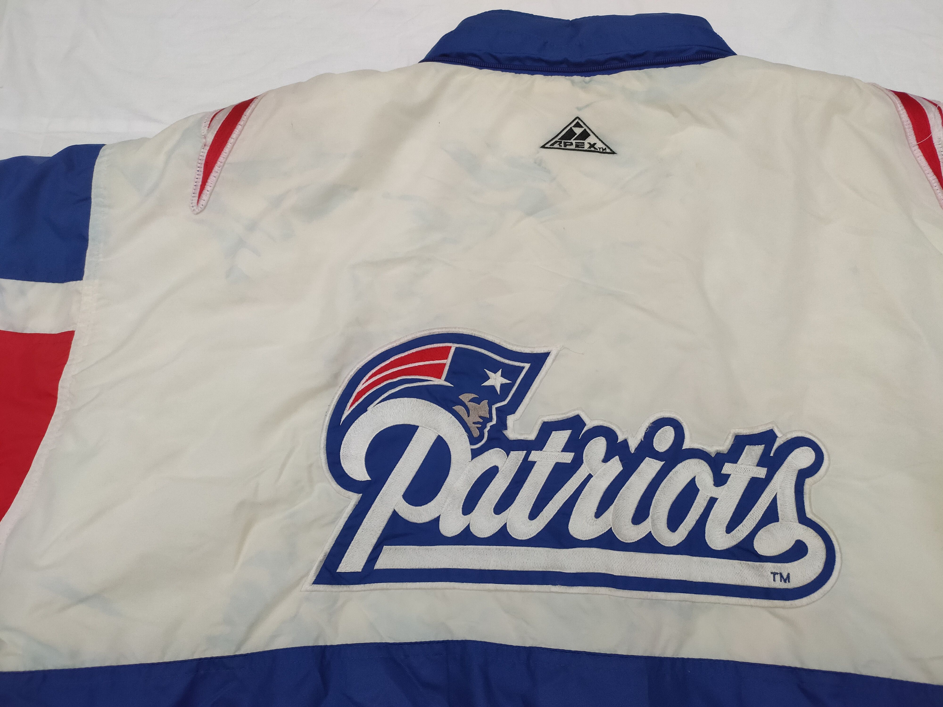 Vintage Vintage NFL Mirage New England Patriots Bomber Jacket Size US XL / EU 56 / 4 - 8 Thumbnail