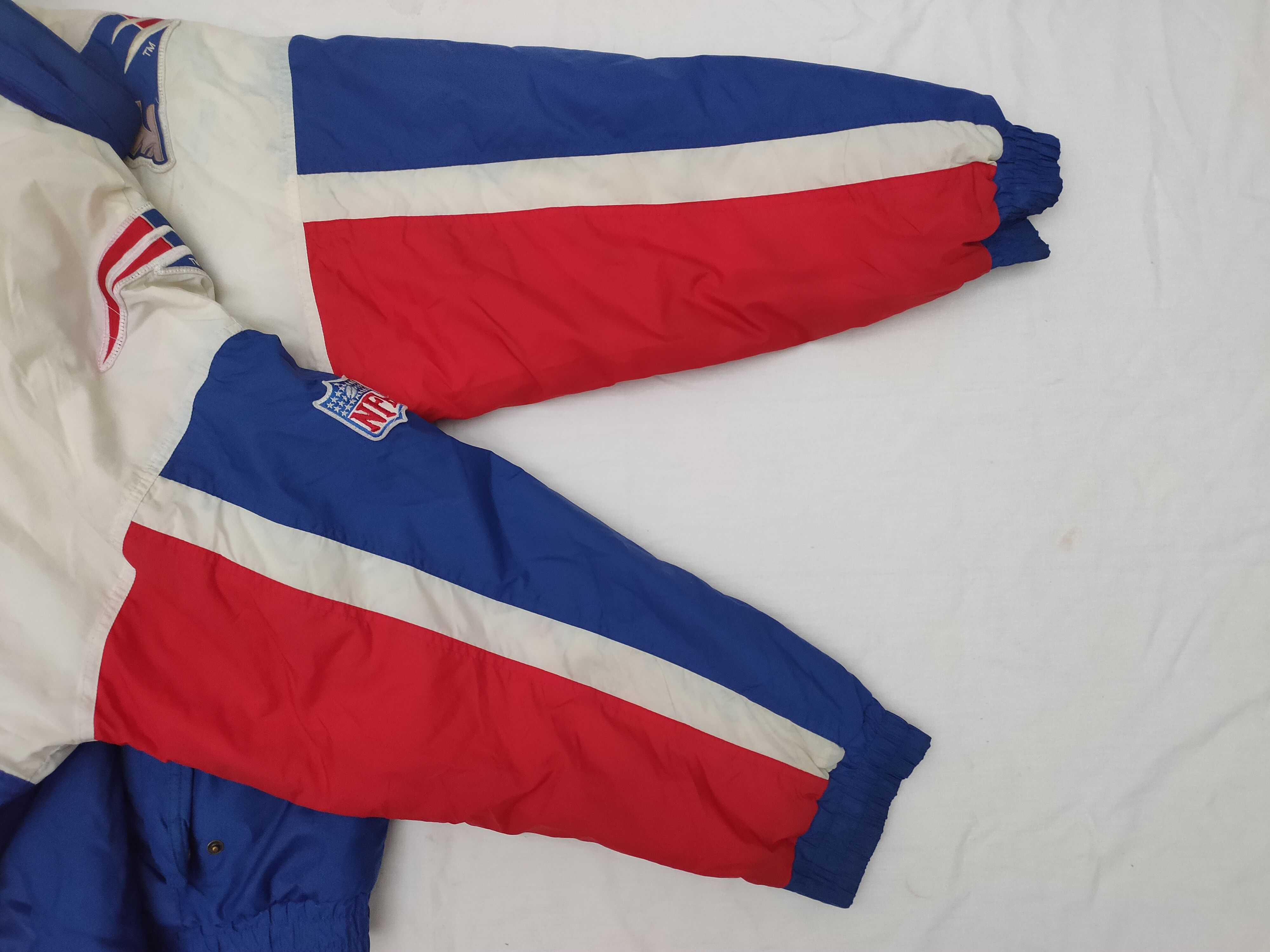 Vintage Vintage NFL Mirage New England Patriots Bomber Jacket Size US XL / EU 56 / 4 - 6 Thumbnail