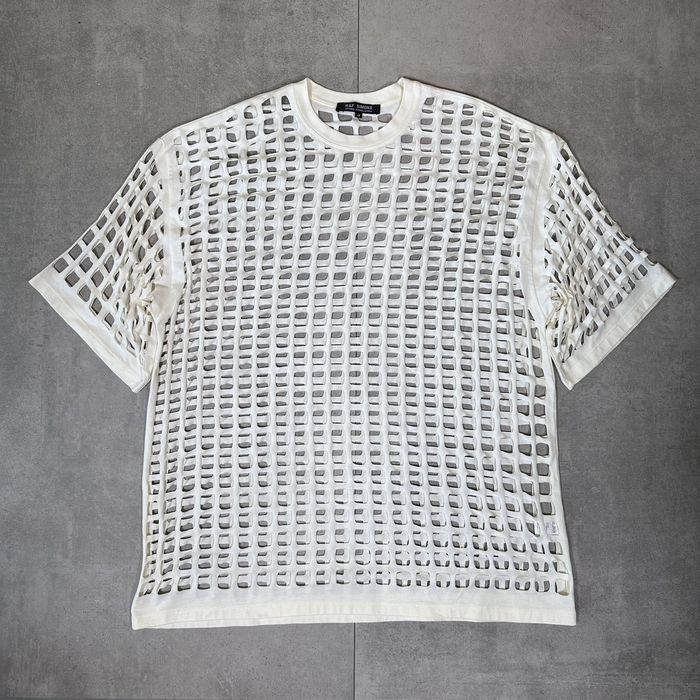 Raf Simons Raf Simons SS06 Laser Cut T-Shirt | Grailed