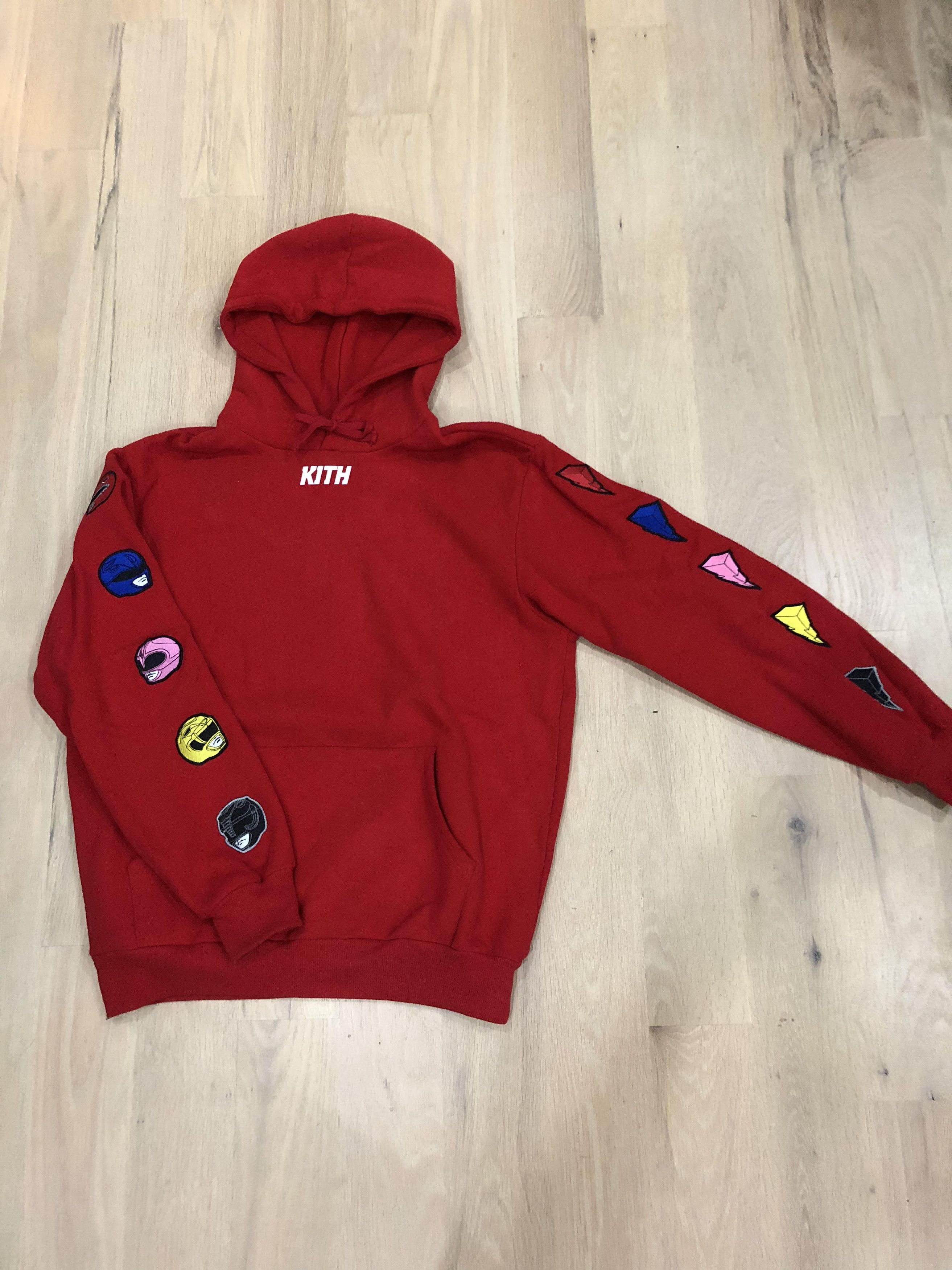 Kith power rangers on sale hoodie