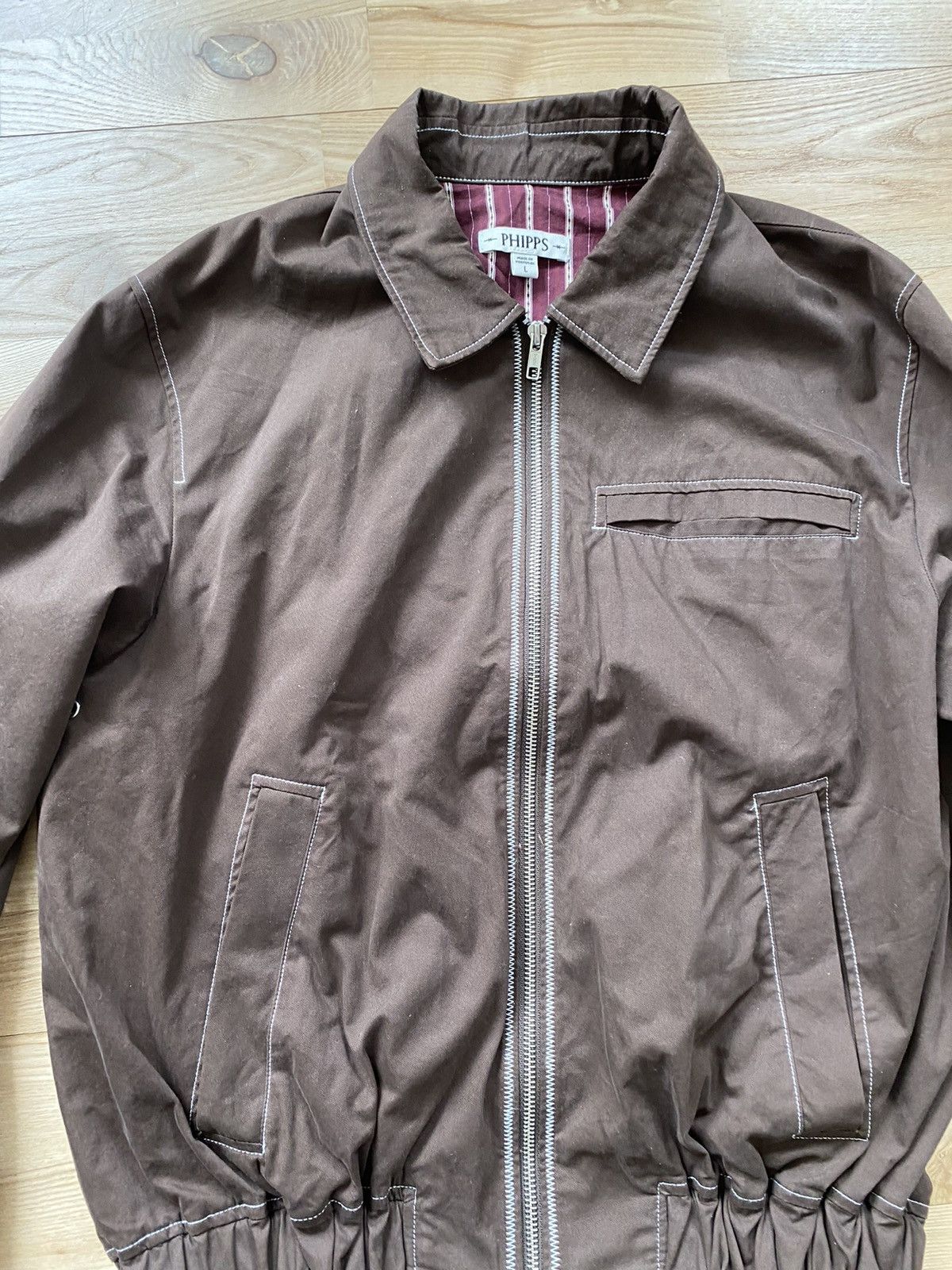 Phipps Phipps Cropped Dad Blouson Jacket Size US L / EU 52-54 / 3 - 2 Thumbnail