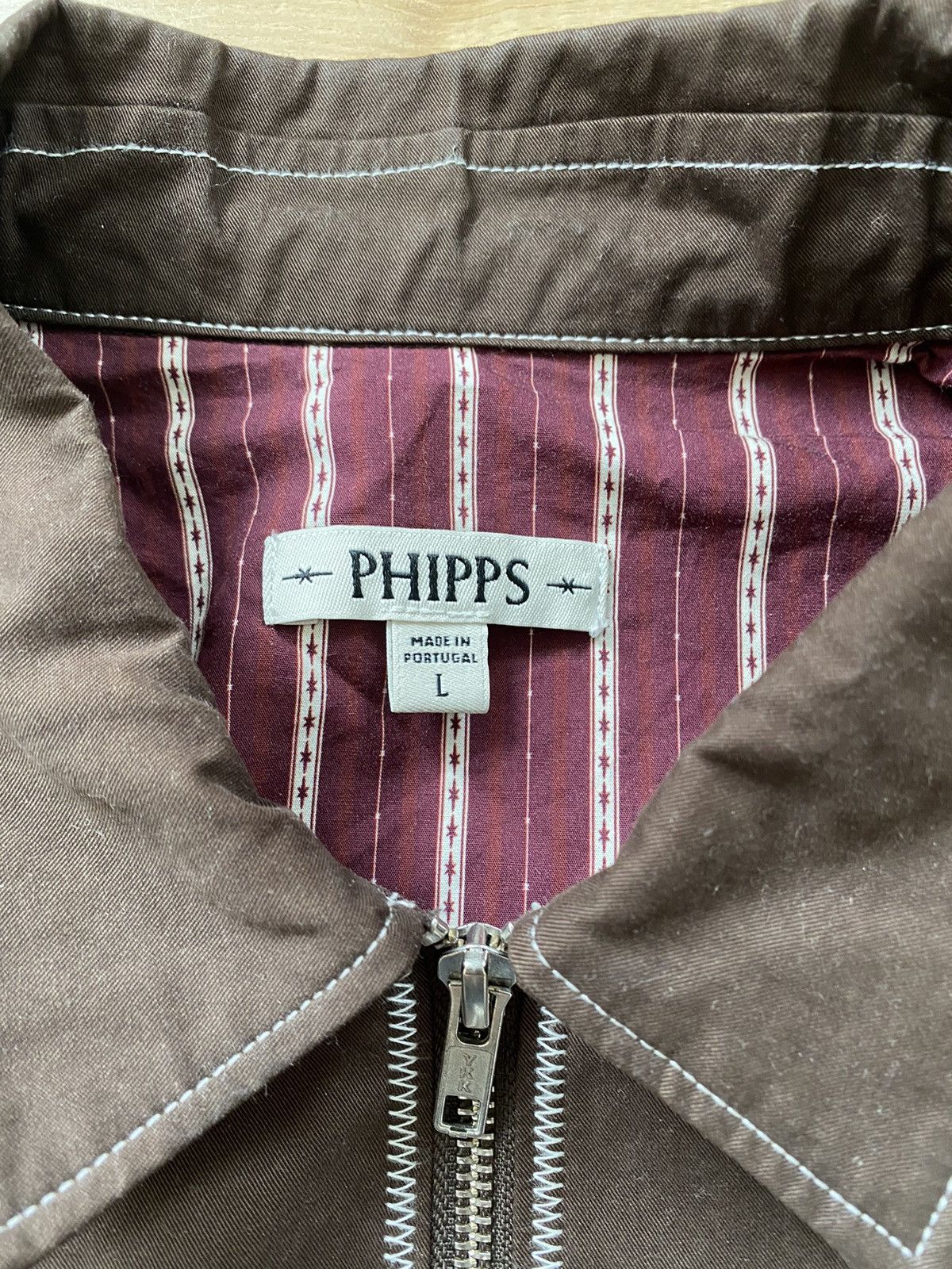 Phipps Phipps Cropped Dad Blouson Jacket Size US L / EU 52-54 / 3 - 3 Thumbnail