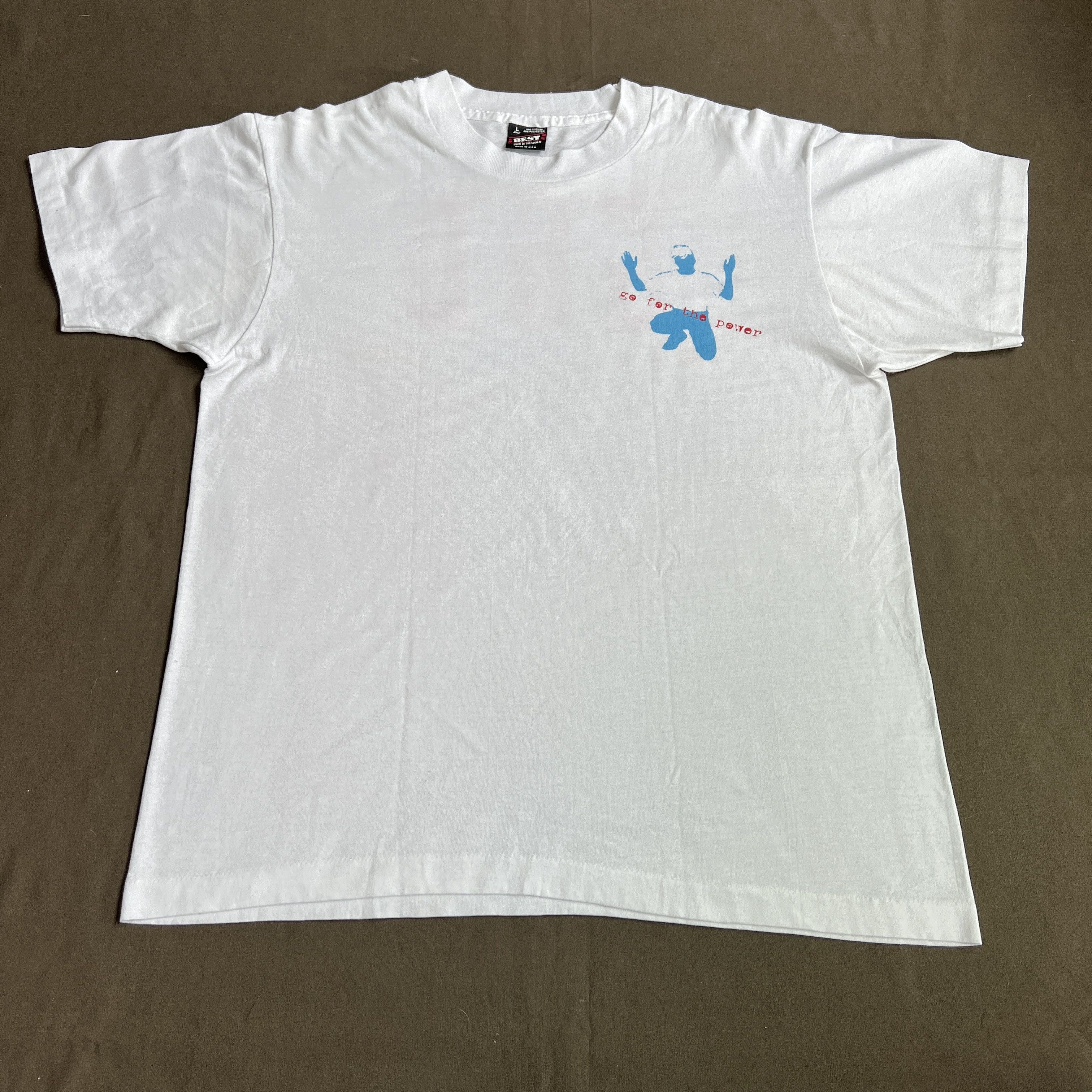 Vintage Vintage 90s Jesus the power of God Aldersgate Promo Tee Size US L / EU 52-54 / 3 - 5 Thumbnail