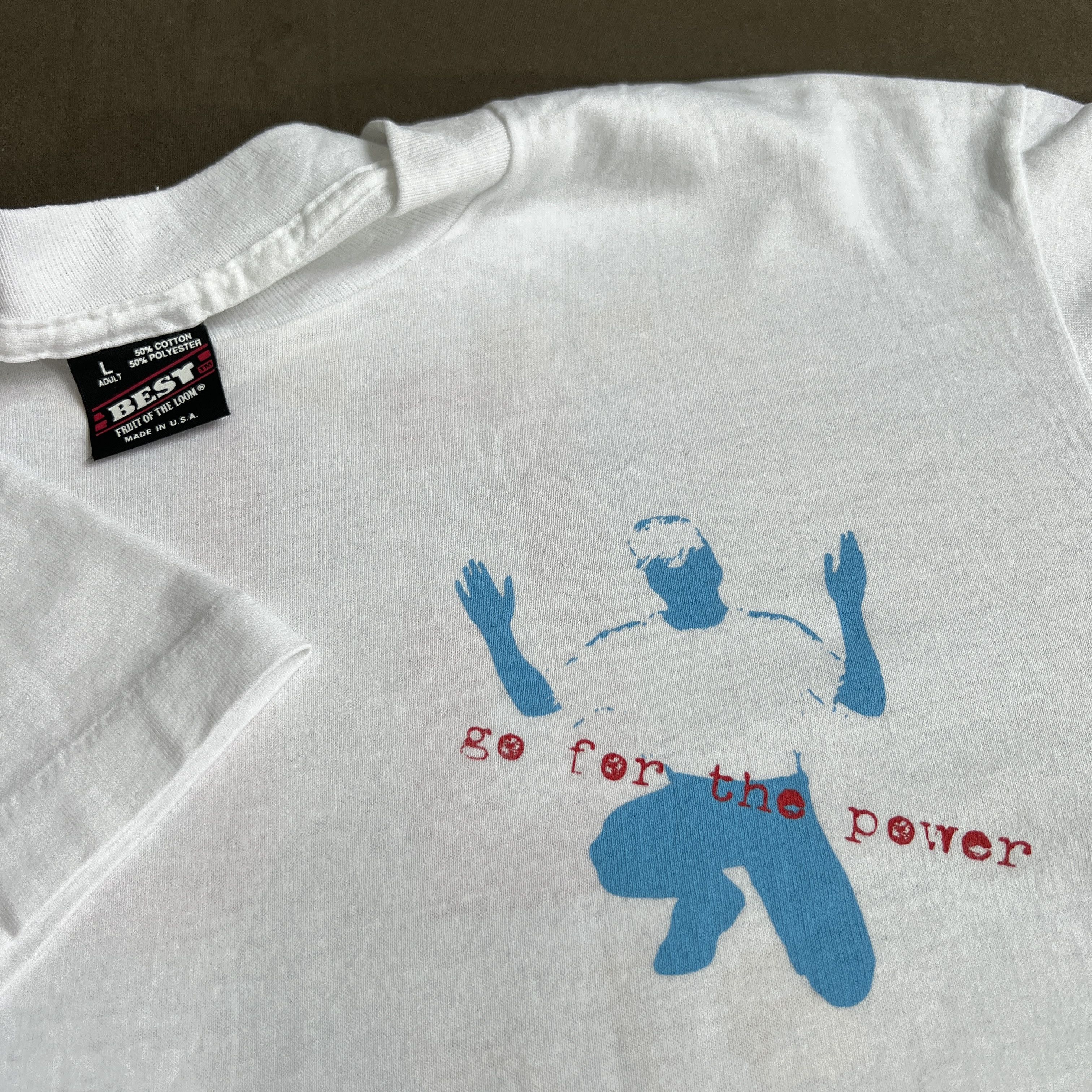 Vintage Vintage 90s Jesus the power of God Aldersgate Promo Tee Size US L / EU 52-54 / 3 - 4 Thumbnail