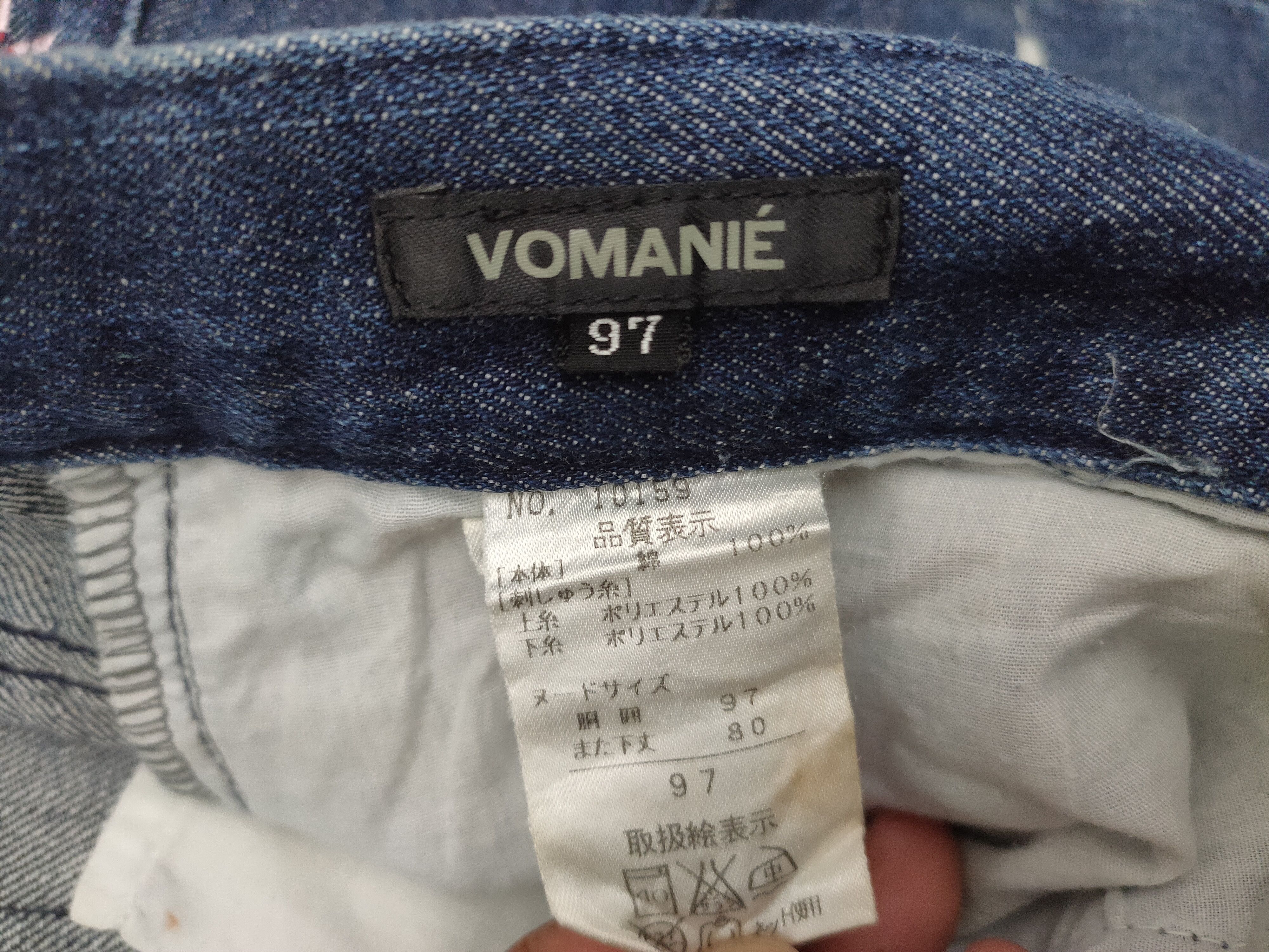 Karakuri Tamashii Japanese Brand Vomanie Sukajan Dragon Flowers Jeans Size US 37 - 11 Thumbnail