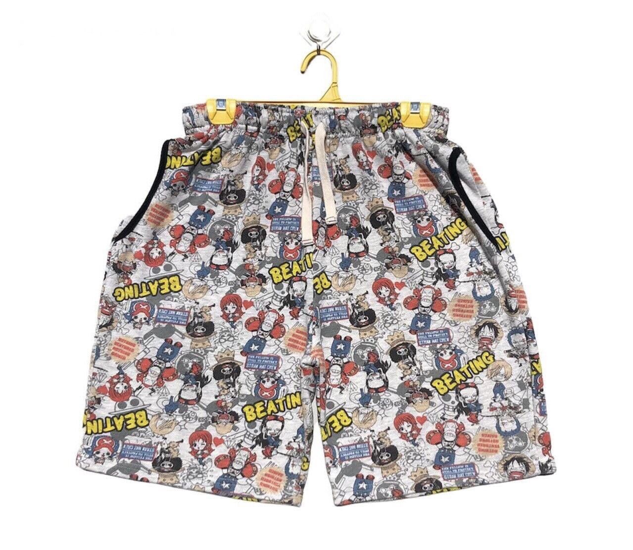 Anime 🔥Accept Binding Offer🔥 One Piece Shorts Pants Fullprint Size US 30 / EU 46 - 1 Thumbnail