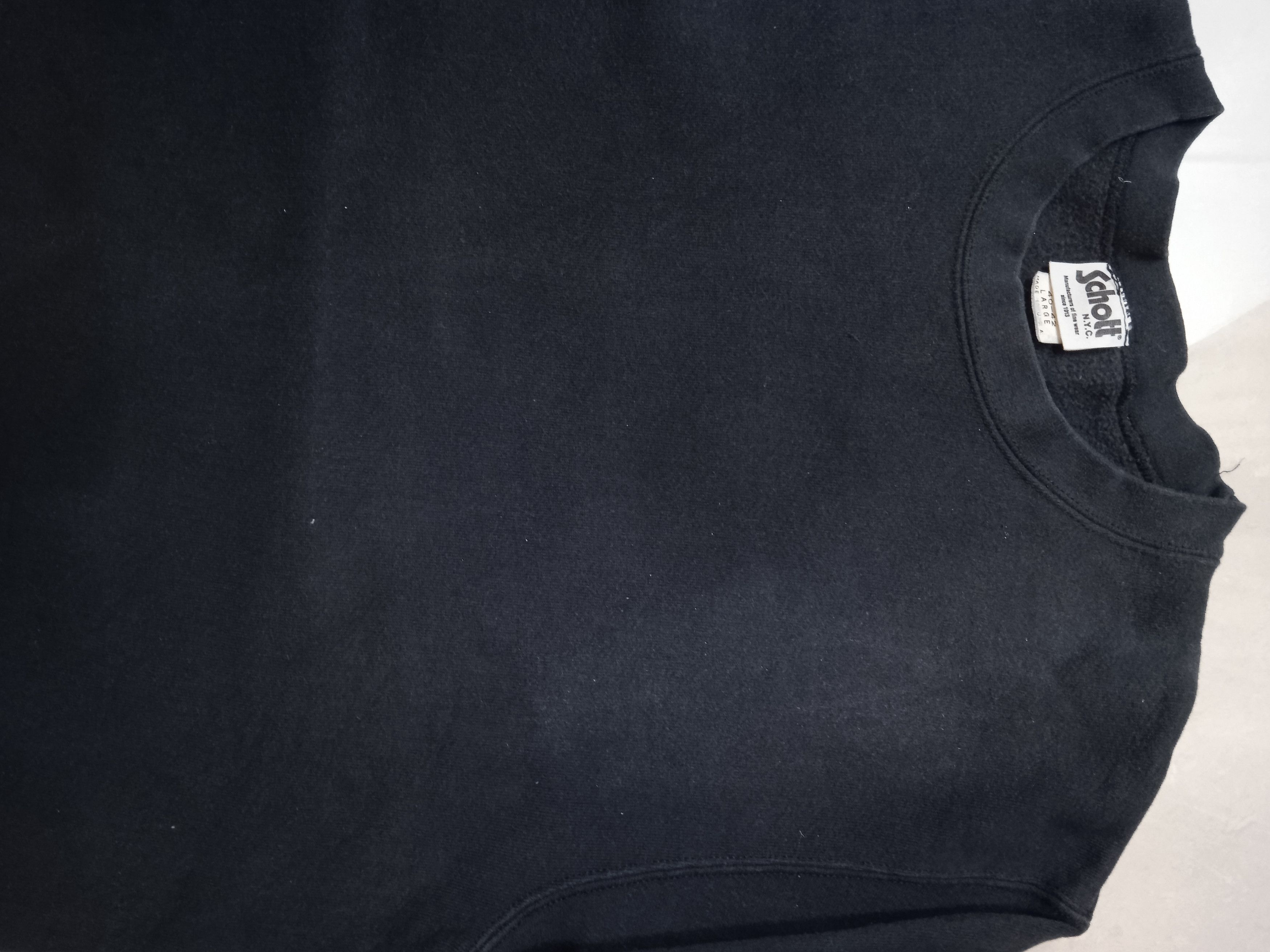 Other Vintage Schott Heavyweight Pullover Sweatshirt Size US L / EU 52-54 / 3 - 6 Thumbnail