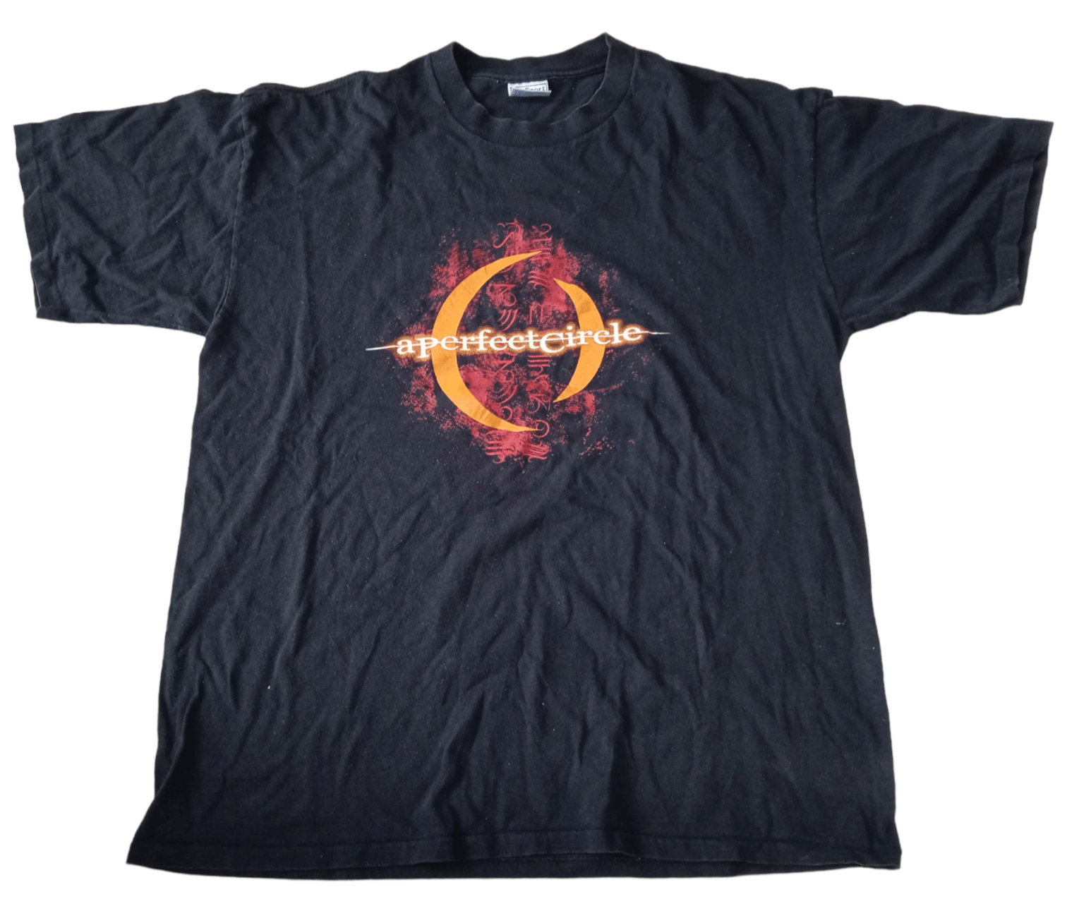 Band Tees Vintage 00s A Perfect Circle 2000 T-Shirt Smashing Pumpkins Size US XL / EU 56 / 4 - 1 Thumbnail