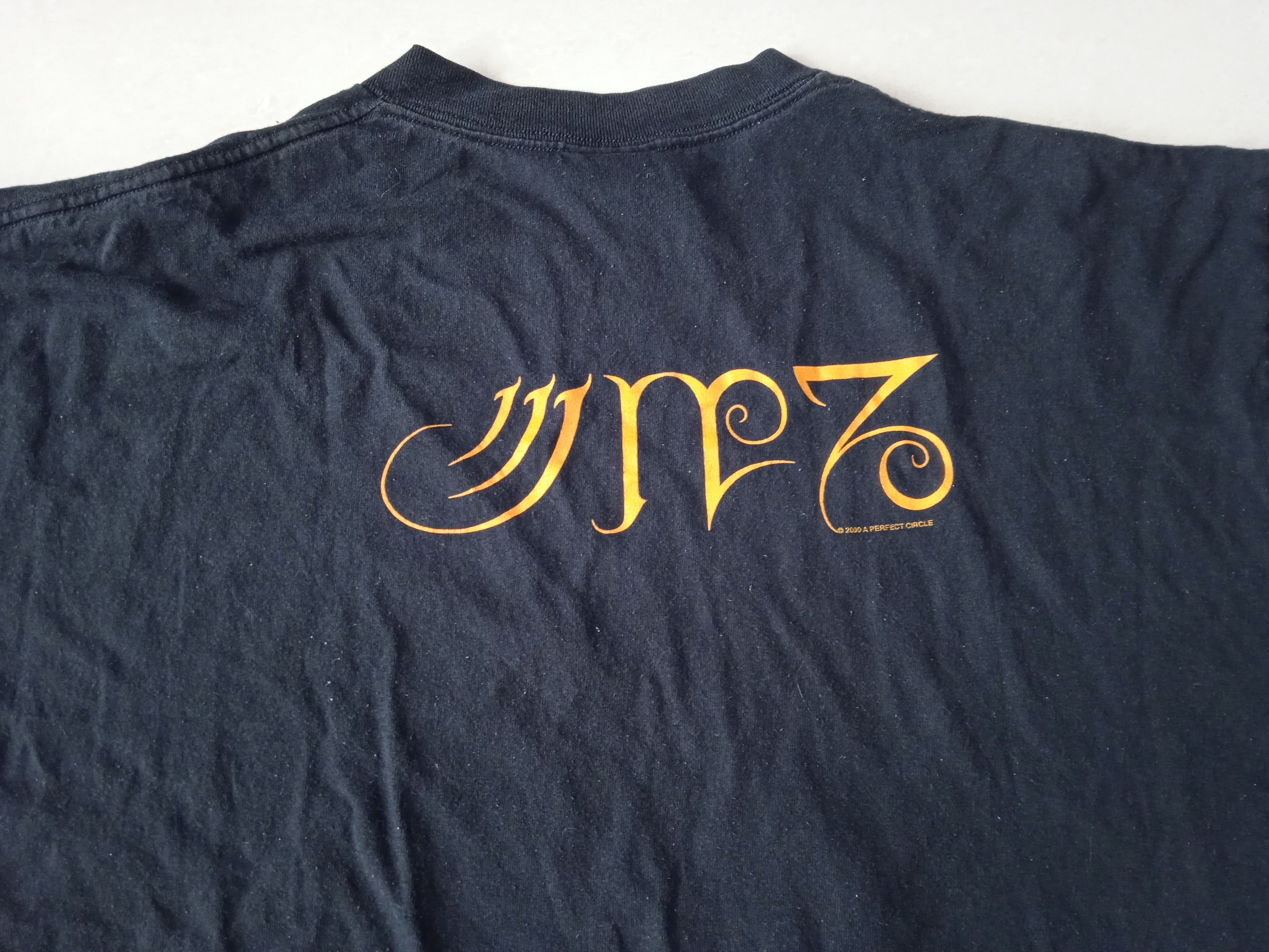 Band Tees Vintage 00s A Perfect Circle 2000 T-Shirt Smashing Pumpkins Size US XL / EU 56 / 4 - 5 Thumbnail