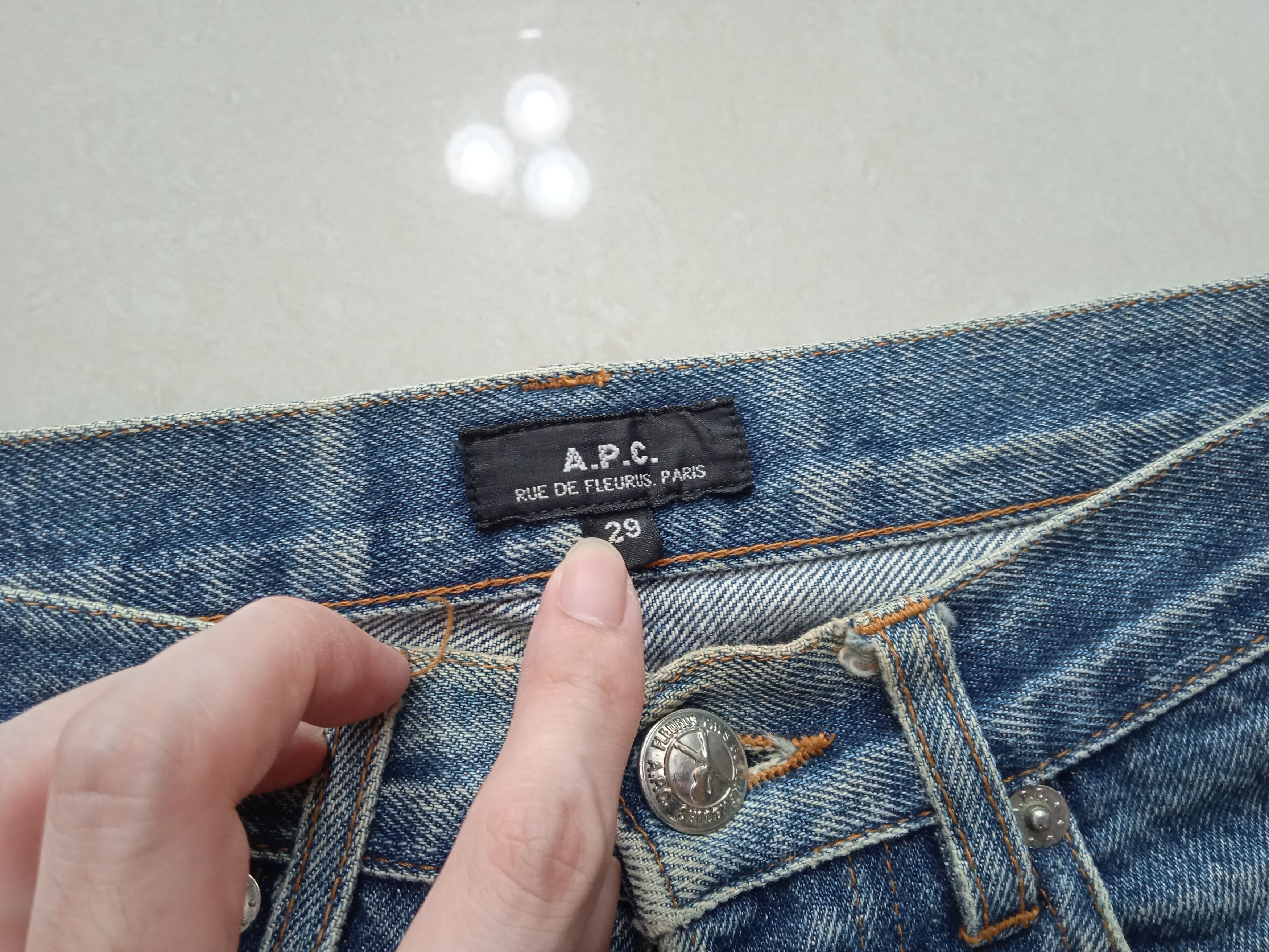 A.P.C. A.P.C. Selvedge Denim Jeans Made in Japan Size US 27 - 6 Thumbnail