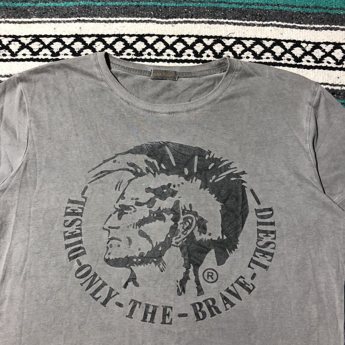 Diesel Diesel Graphic Punk Mohawk T-Shirt Size US XL / EU 56 / 4 - 2 Thumbnail