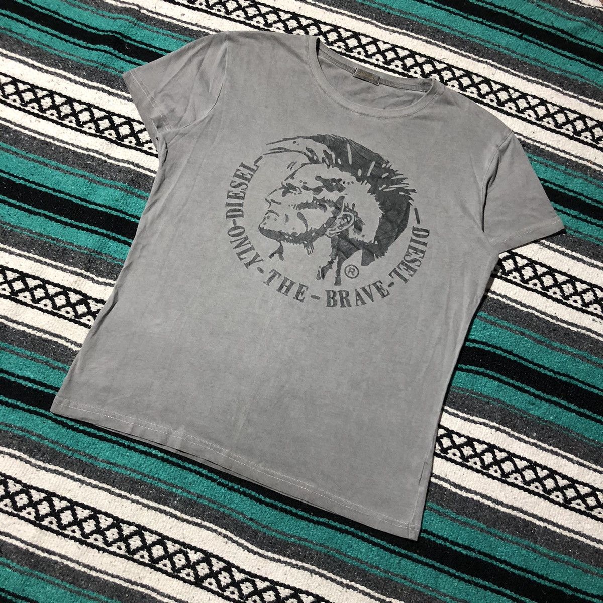 Diesel Diesel Graphic Punk Mohawk T-Shirt Size US XL / EU 56 / 4 - 3 Thumbnail