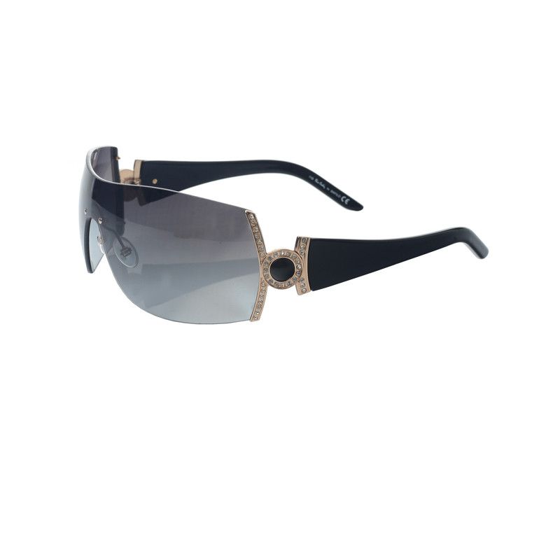 Pierre Cardin Pierre Cardin 00's Rimless Crystals Gold Sunglasses Size ONE SIZE - 1 Thumbnail