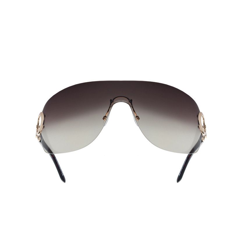 Pierre Cardin Pierre Cardin 00's Gold Circles Mask Sunglasses Size ONE SIZE - 1 Thumbnail