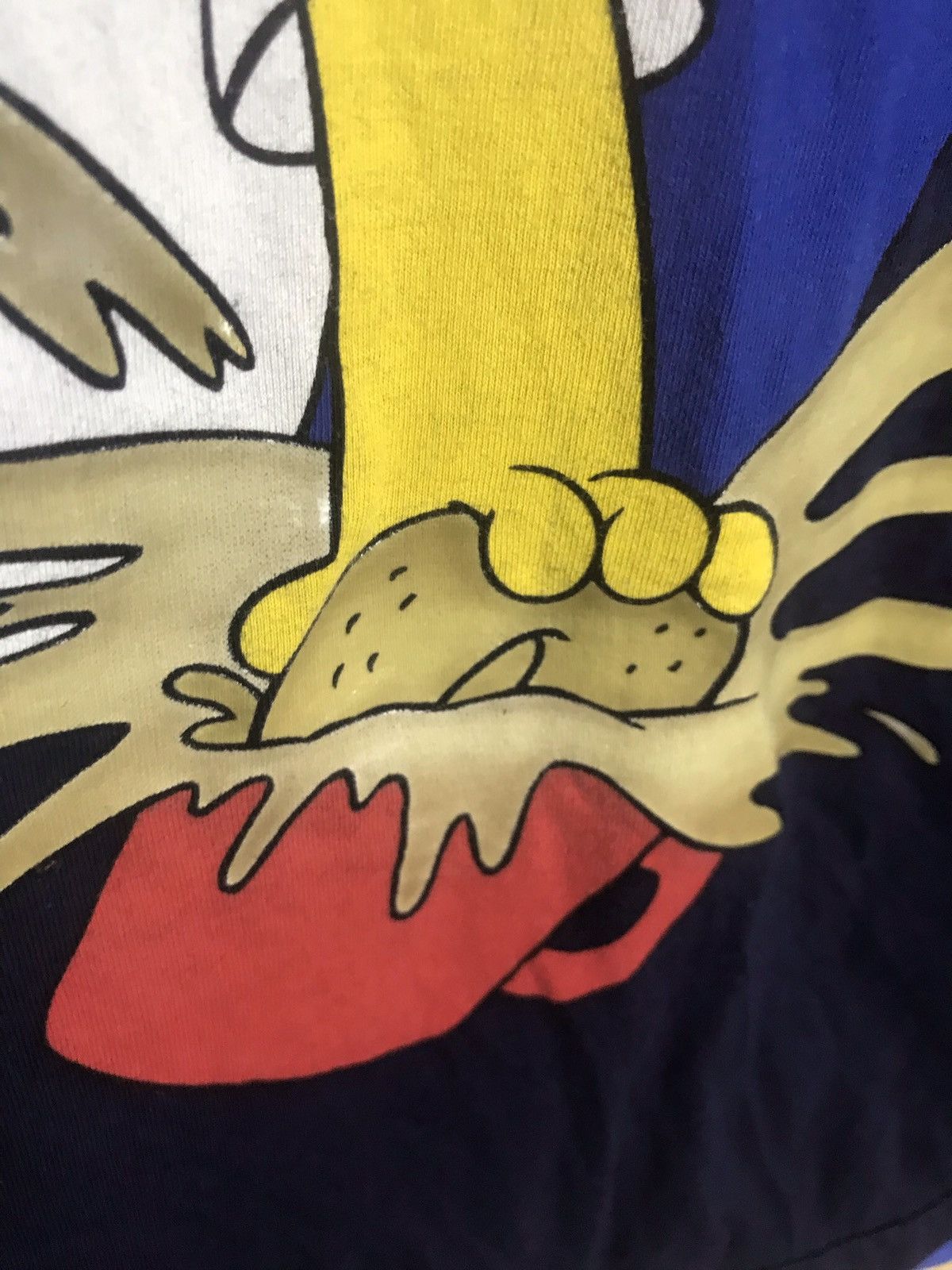 Cartoon Network 2004 Vintage The Simpson’s Homer slam dunk t-shirt Size US S / EU 44-46 / 1 - 4 Thumbnail