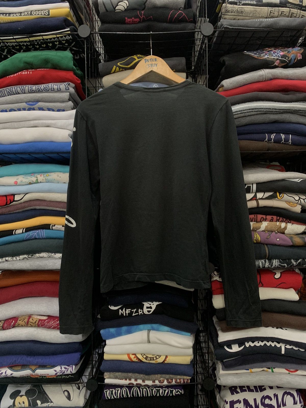 agnes b. AGNES B. Lons sleeve shirt big logo Size US S / EU 44-46 / 1 - 4 Thumbnail