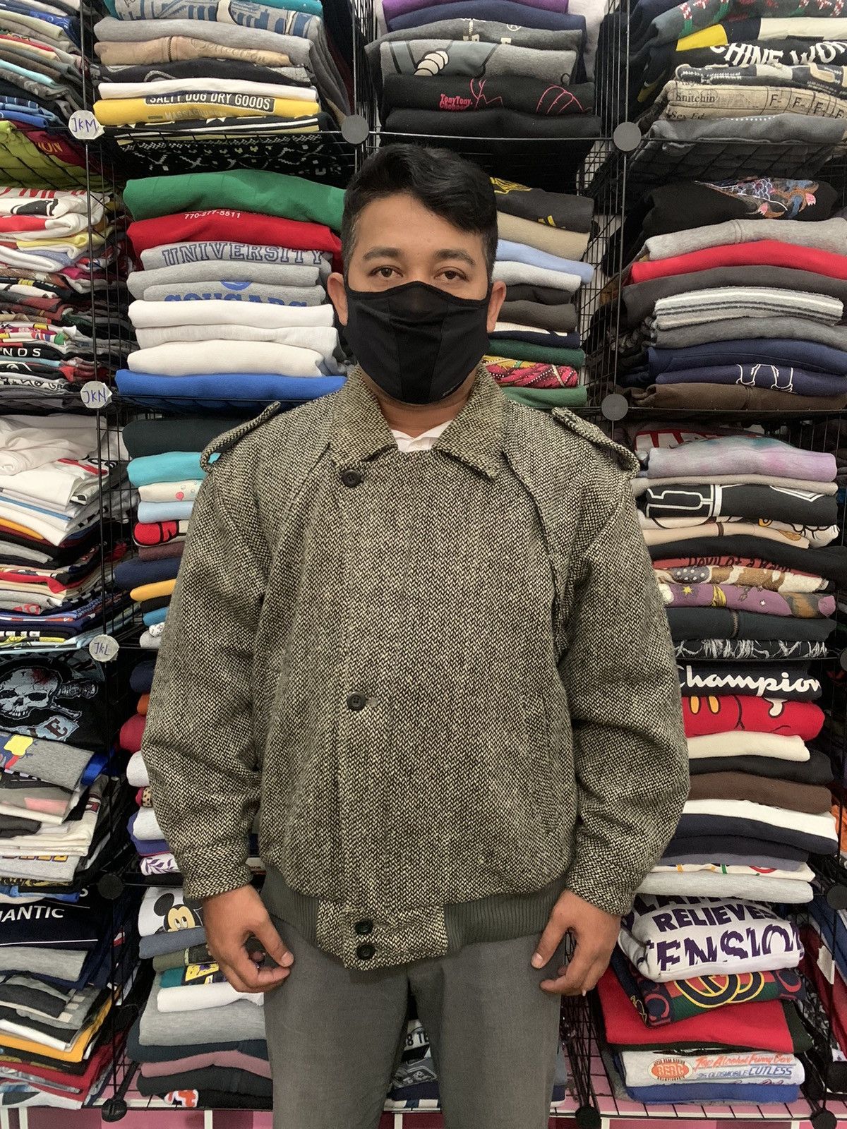 Japanese Brand × Vintage VINTAGE BIG RIVERSON WOOL JACKET Size US L / EU 52-54 / 3 - 1 Thumbnail