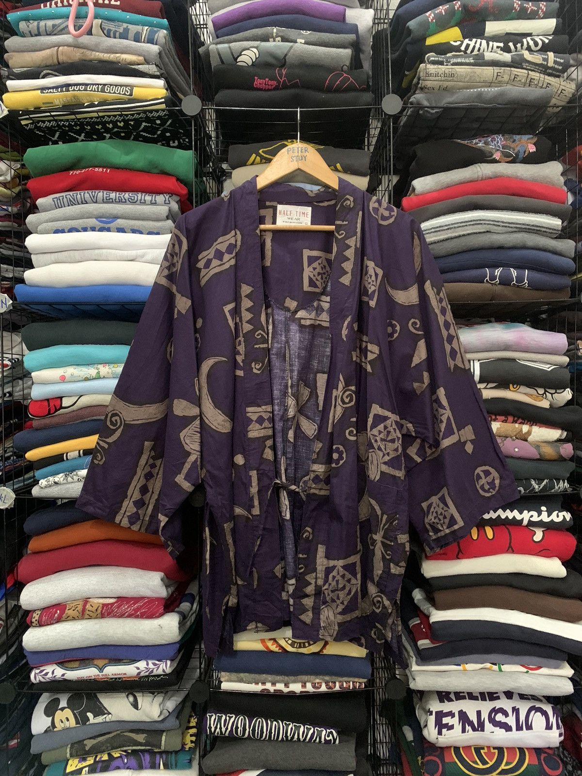 Japanese Brand half time wear japanesse kimono style Size US L / EU 52-54 / 3 - 1 Thumbnail