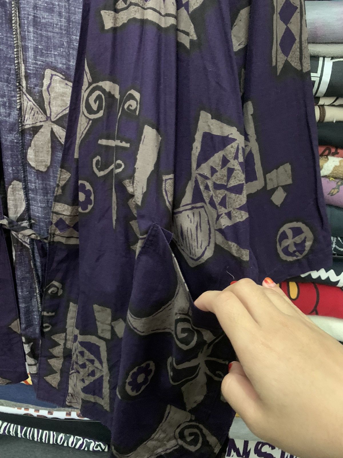 Japanese Brand half time wear japanesse kimono style Size US L / EU 52-54 / 3 - 4 Thumbnail