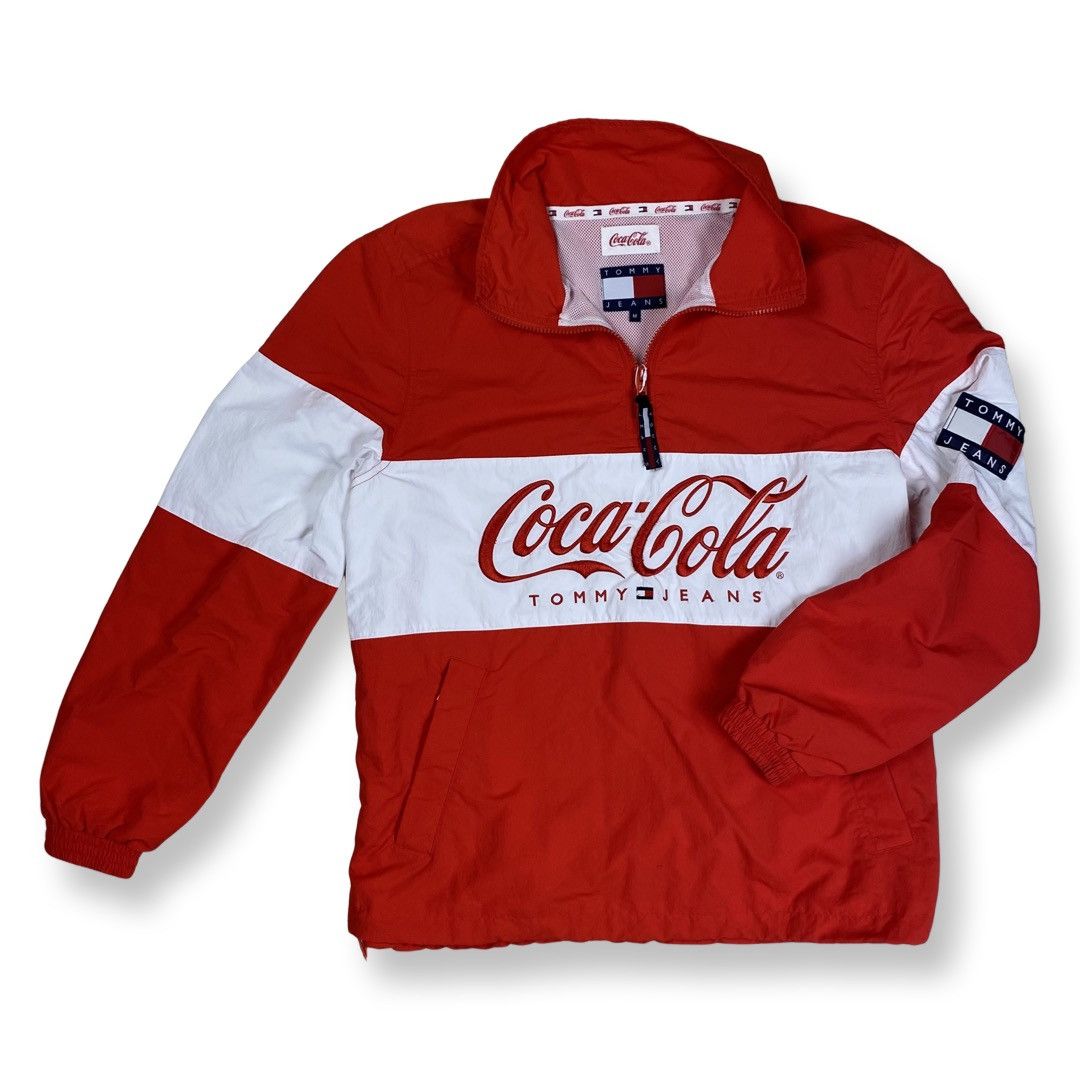 Tommy hilfiger coca cola hot sale windbreaker