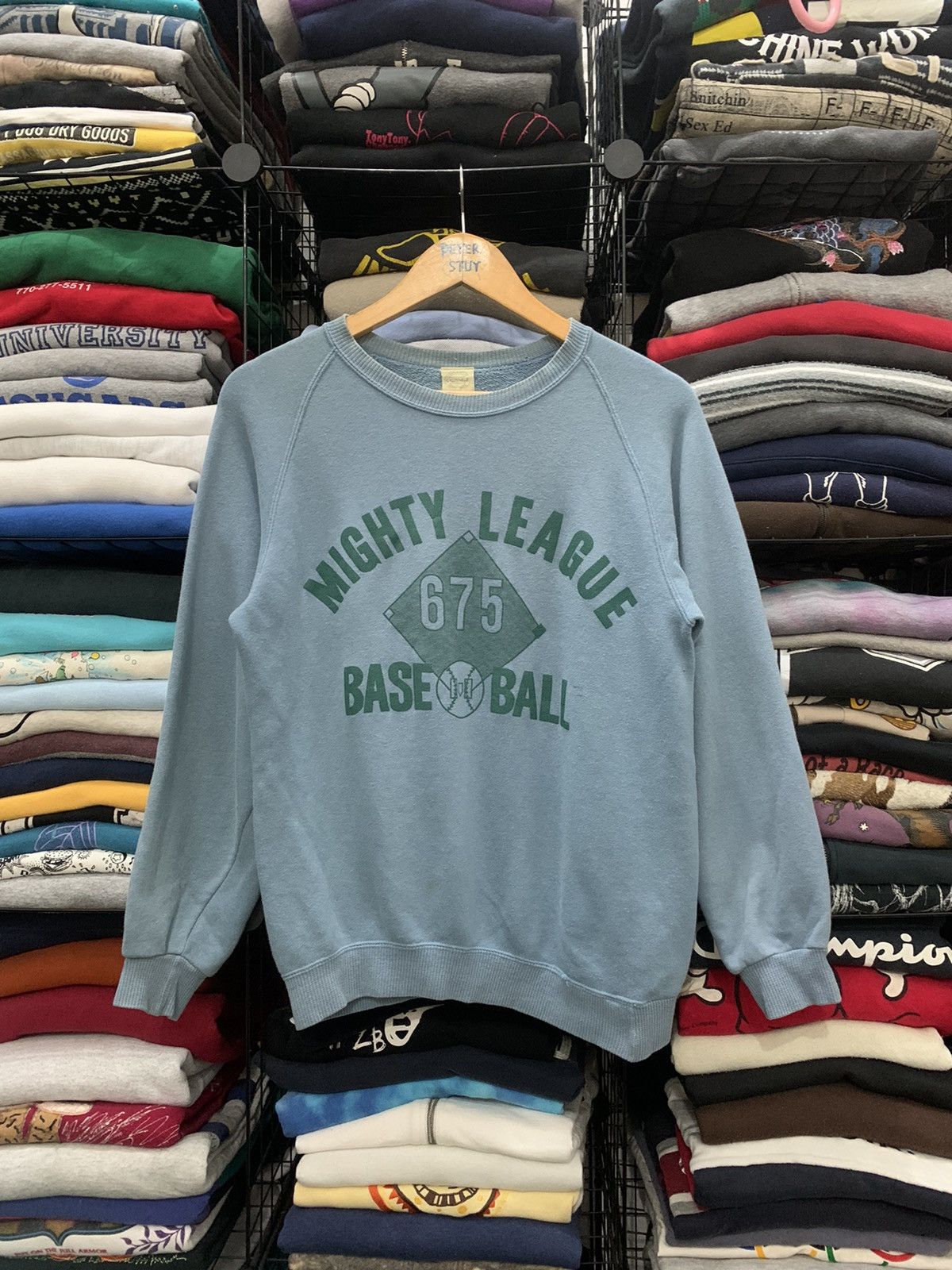 NBA × Vintage Vintage Mighty league baseball sweater Size US M / EU 48-50 / 2 - 1 Thumbnail
