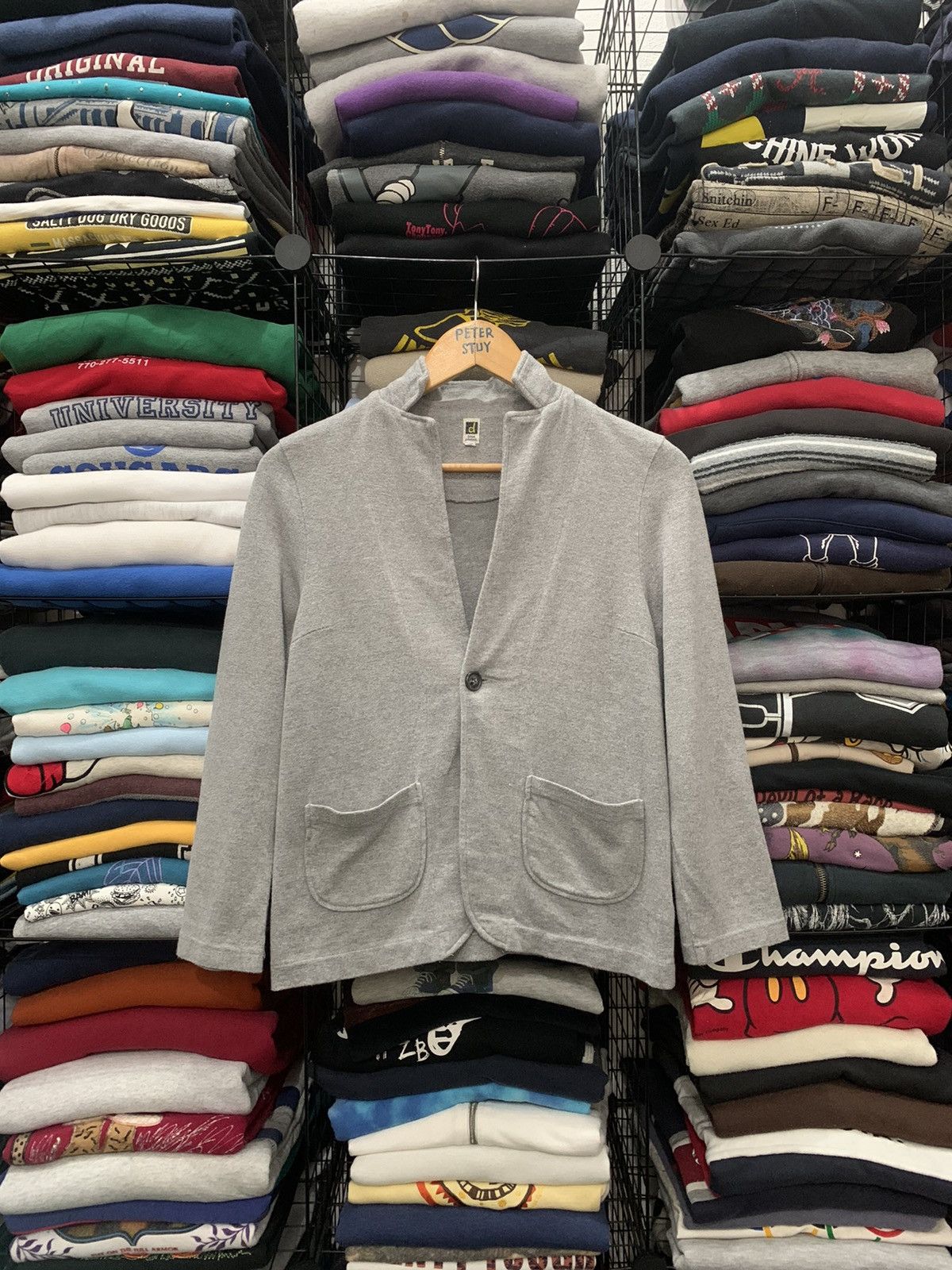 Japanese Brand BOSTON-NINE SWEAT JACKET Size US S / EU 44-46 / 1 - 1 Thumbnail
