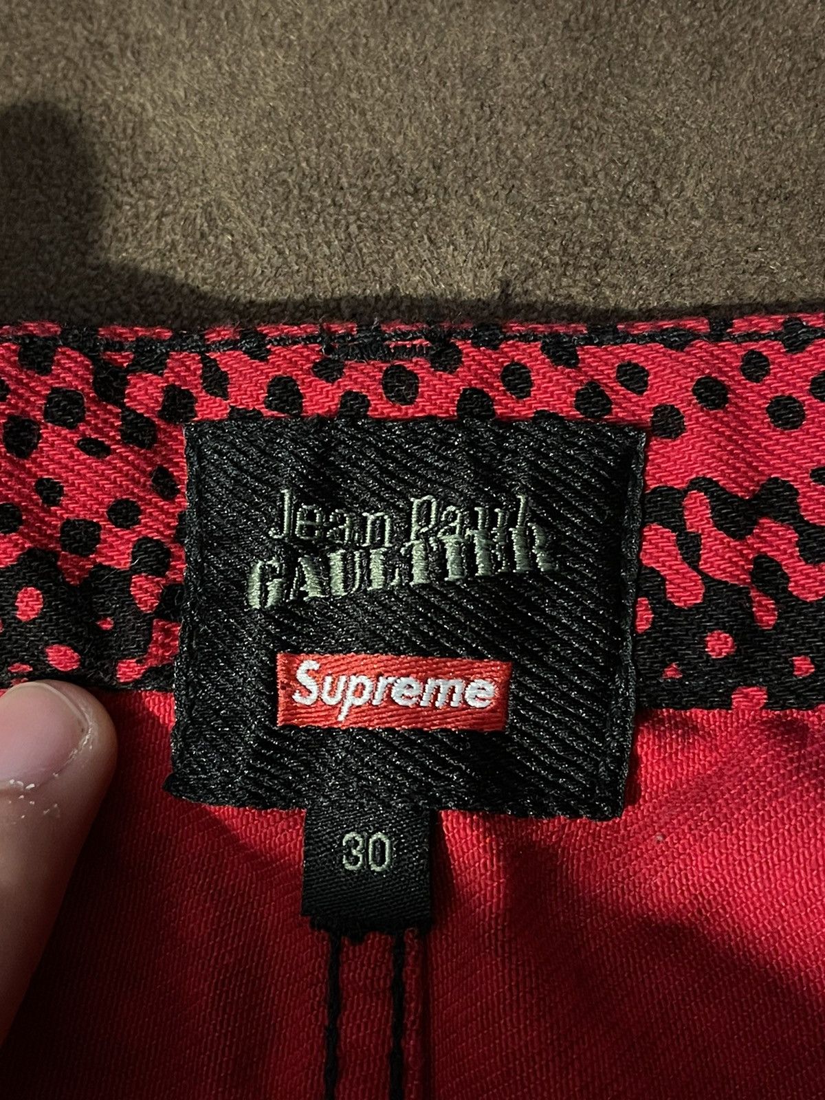 Jean Paul Gaultier × Supreme Jean Paul Gaultier Supreme Fuck Racism Jeans Size US 30 / EU 46 - 5 Thumbnail