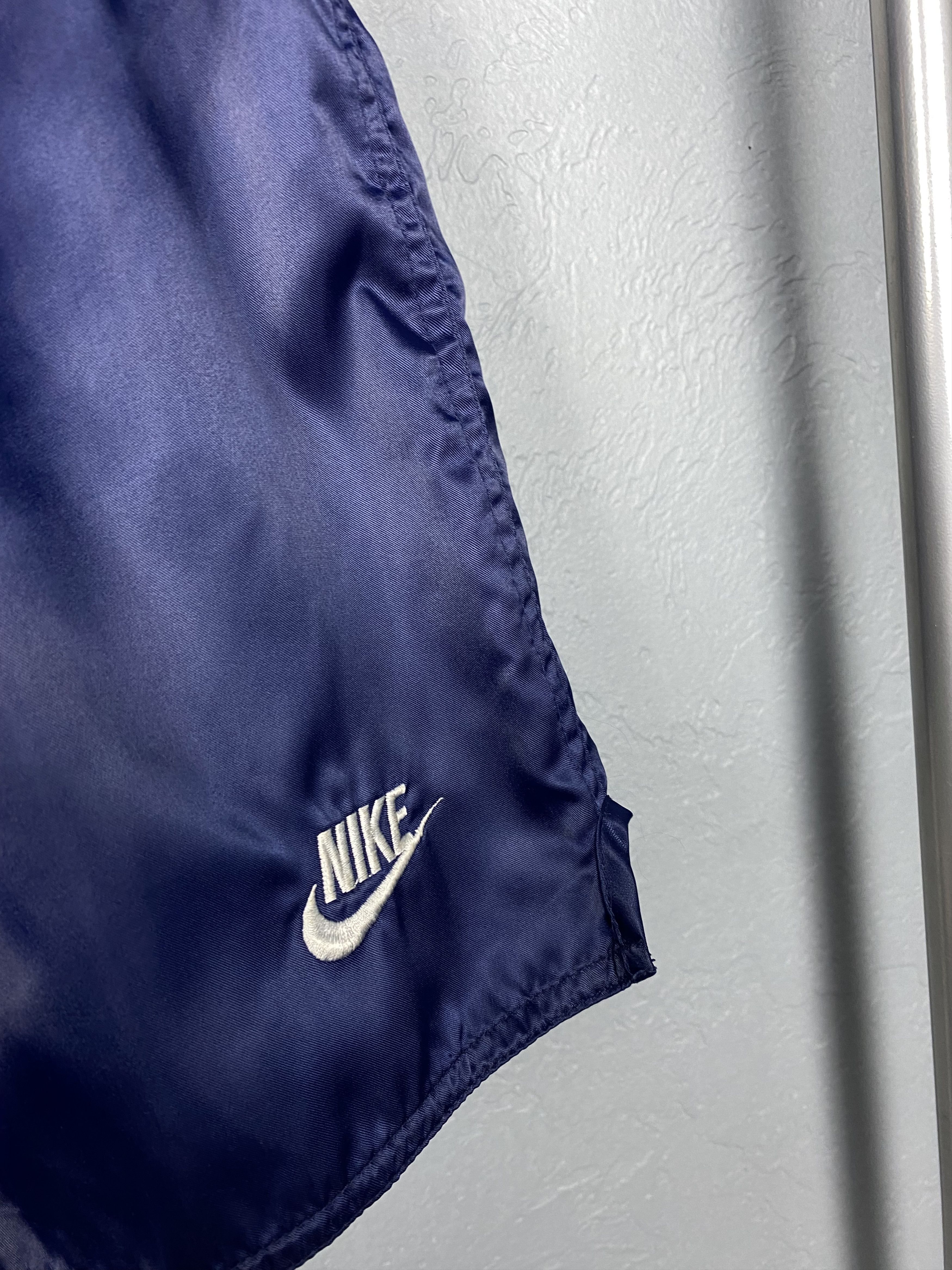 Nike × Vintage Nike 90s Vintage Mens Nylon Shorts Y2K Swoosh Size US 32 / EU 48 - 3 Thumbnail