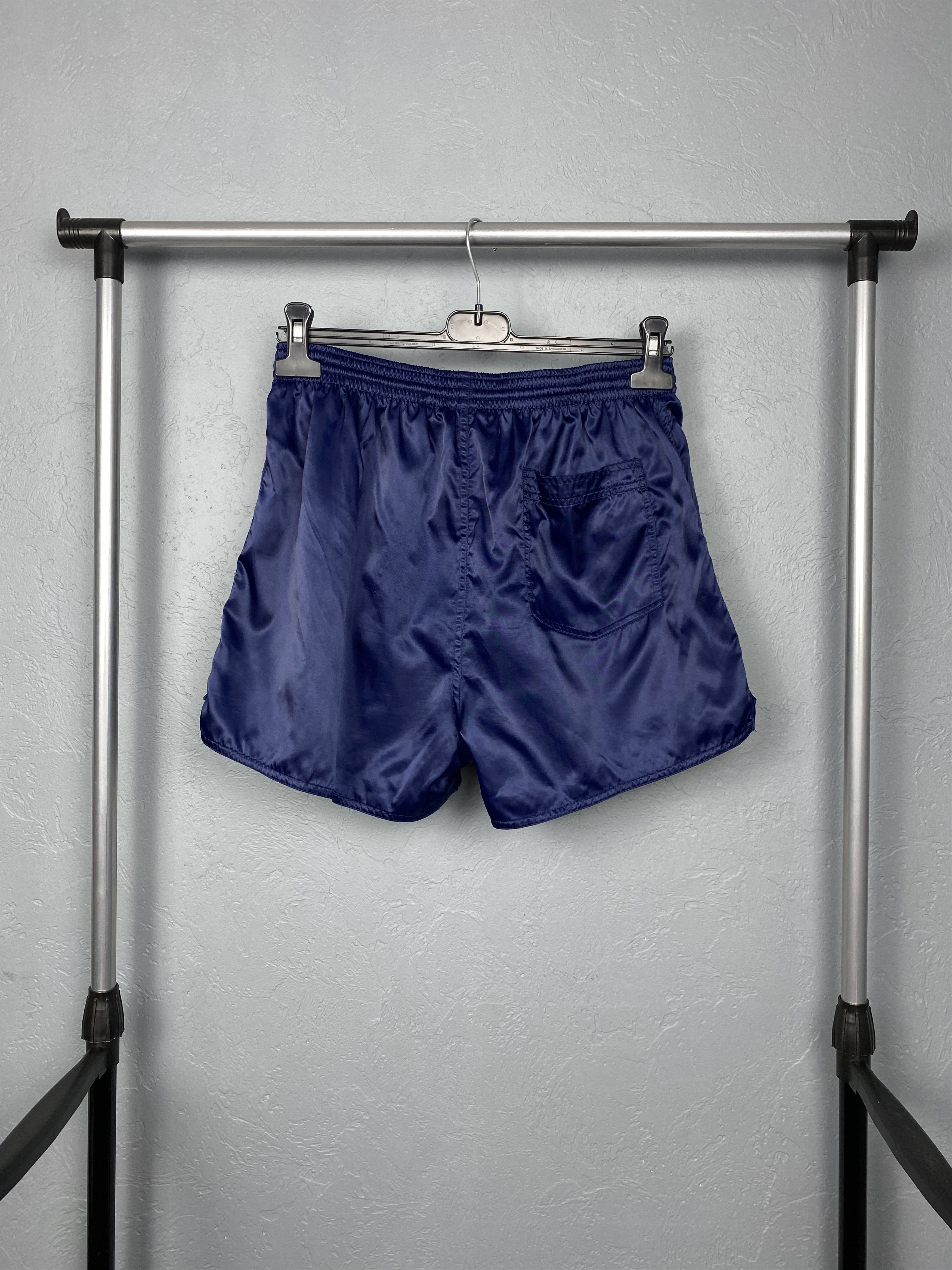 Nike × Vintage Nike 90s Vintage Mens Nylon Shorts Y2K Swoosh Size US 32 / EU 48 - 4 Thumbnail