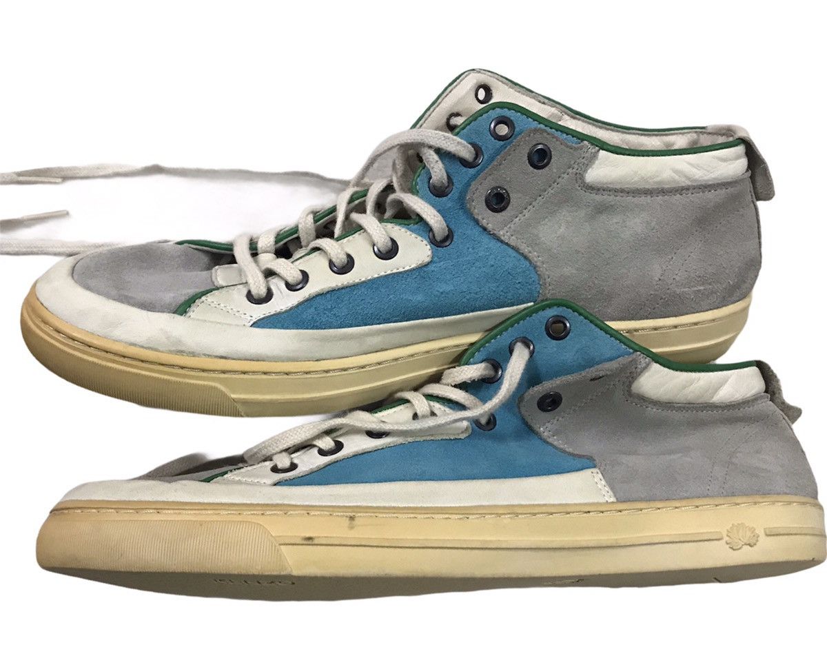 image of Kenzo Shoe Sneakers in Suede Grey, Men's (Size 11)