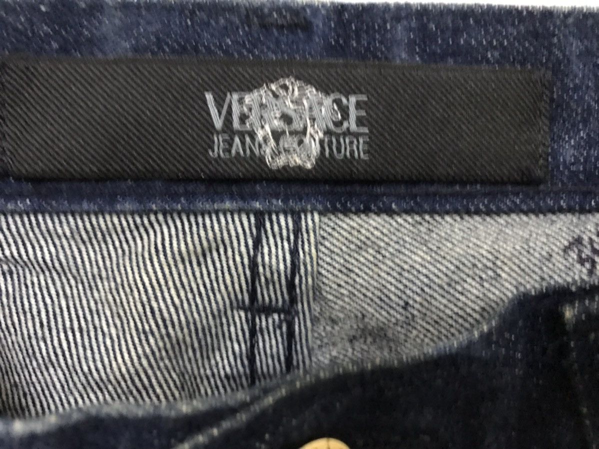 Versace Jeans Couture Vintage Versace Denim Jeans Pants Nice Design Size US 31 - 5 Thumbnail