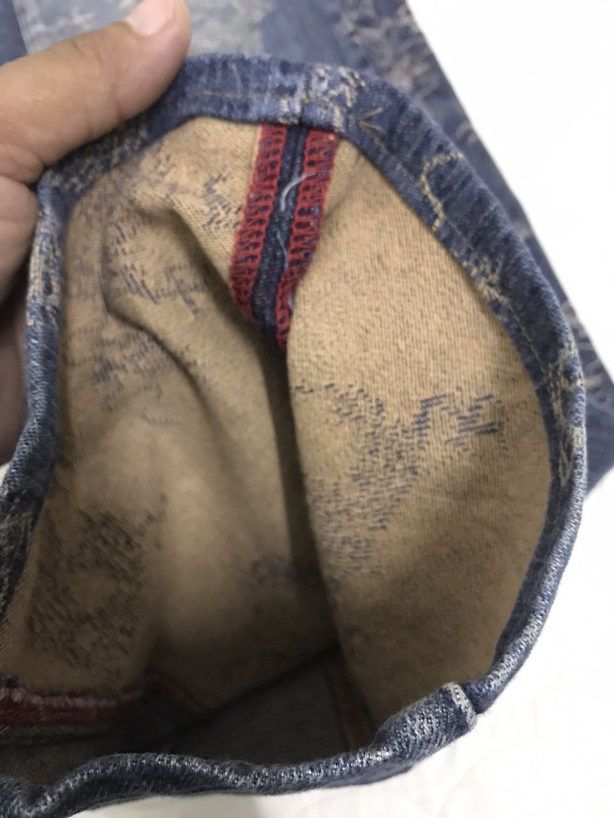 Designer × KURO Rare Art of Dragon Kuro Denim Blue Jeans Superb Condition Size US 36 / EU 52 - 10 Thumbnail