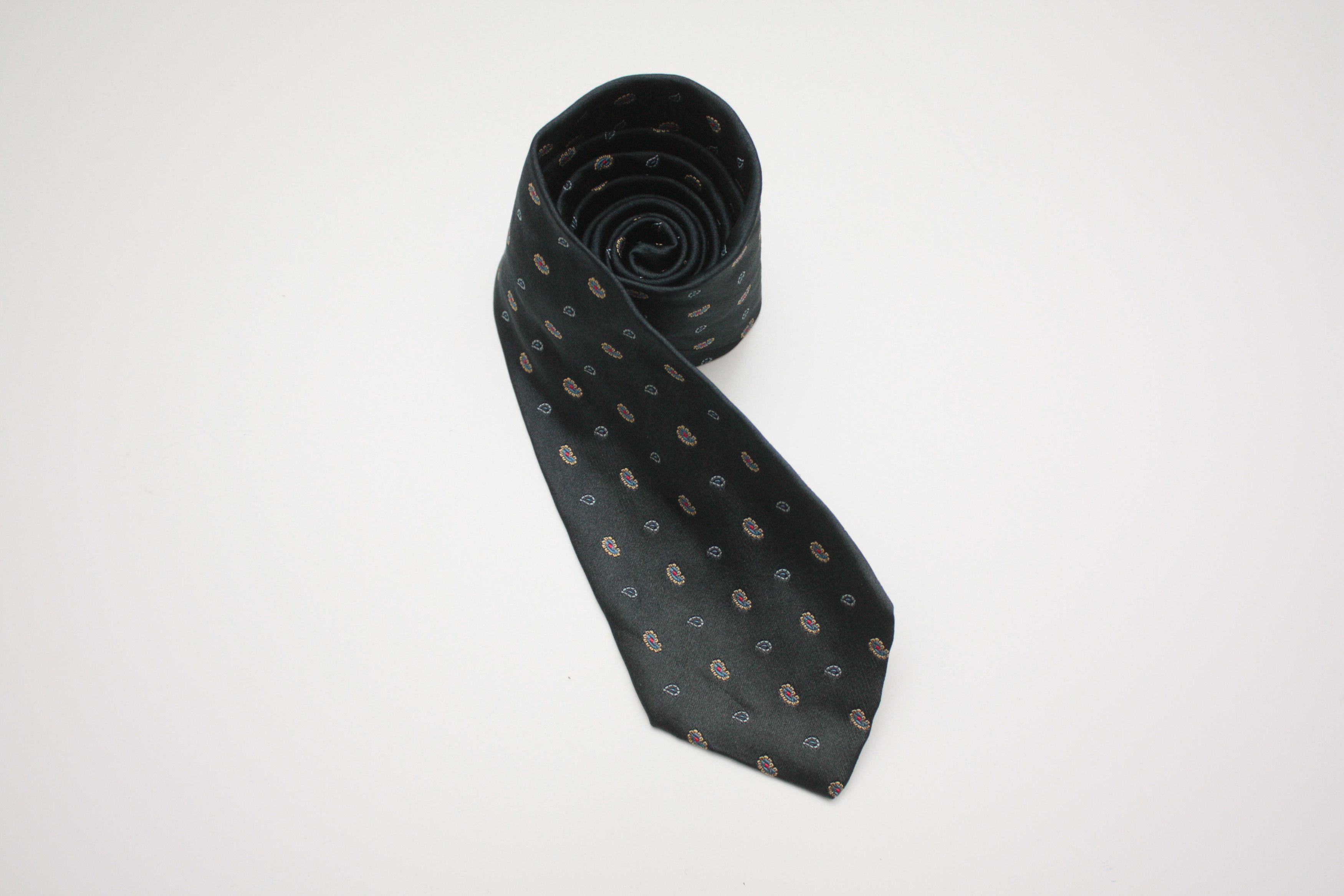 Etro Etro Navy Silk Tie Made In Italy Size ONE SIZE - 3 Thumbnail