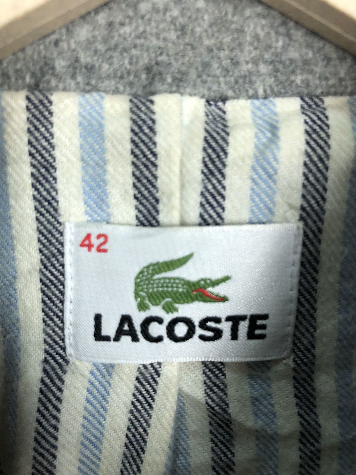 Lacoste VINTAGE LACOSTE WOOL JACKET Size US M / EU 48-50 / 2 - 11 Thumbnail
