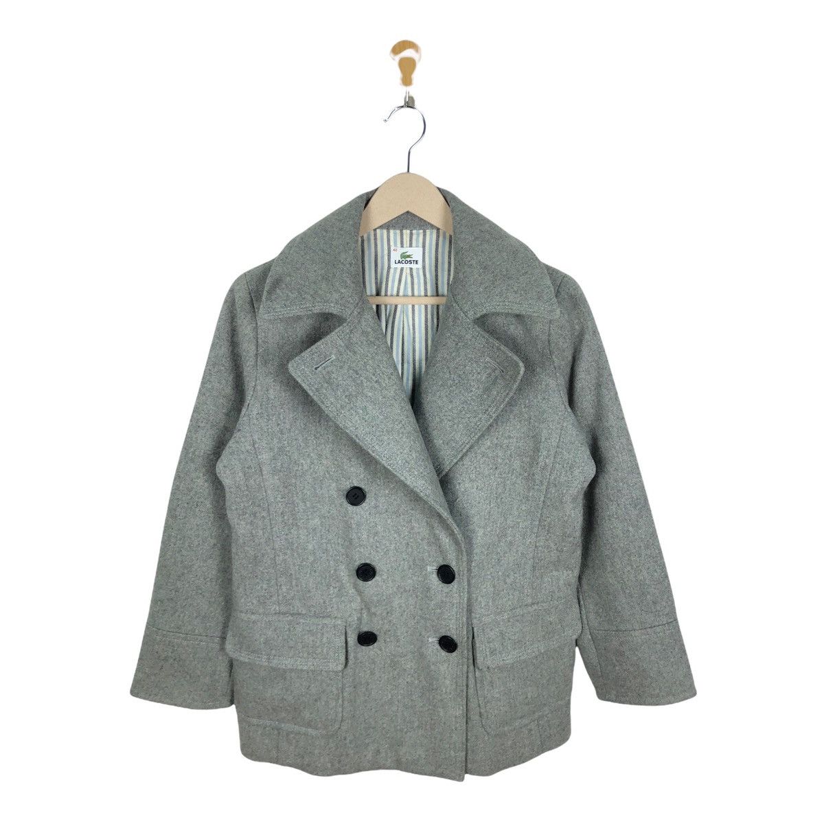 Lacoste VINTAGE LACOSTE WOOL JACKET Size US M / EU 48-50 / 2 - 1 Thumbnail