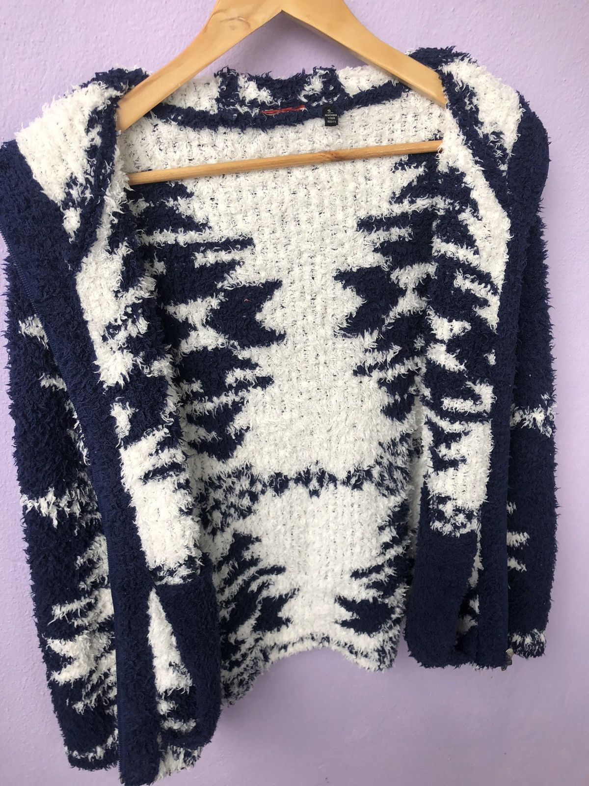 Gotcha Vintage Gotcha Mohair Hoodie if6was9 lgb style Size US S / EU 44-46 / 1 - 9 Thumbnail