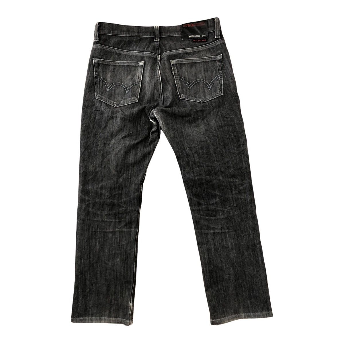 Edwin Vintage Edwin 503 Wild Fire Black Jeans Size US 31 - 2 Thumbnail