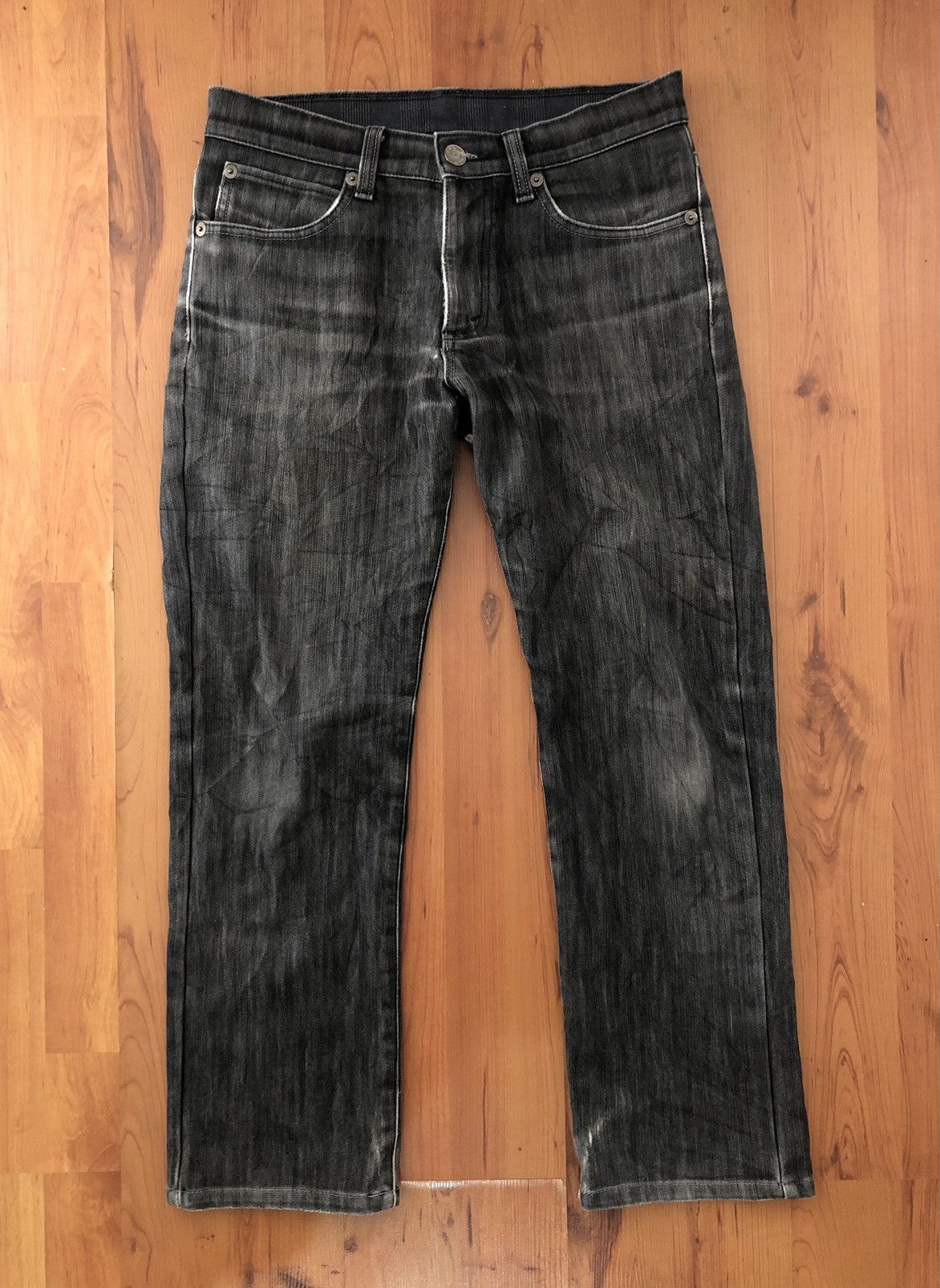 Edwin Vintage Edwin 503 Wild Fire Black Jeans Size US 31 - 3 Thumbnail