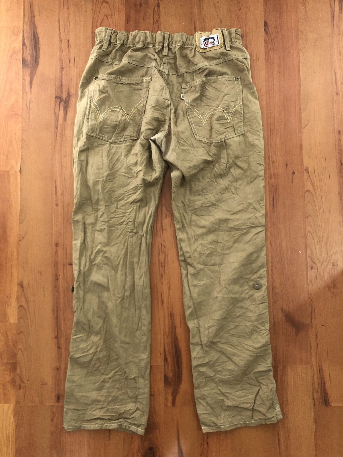 Edwin Vintage Edwin Tokyo Japan brown Pants Size US 32 / EU 48 - 4 Thumbnail