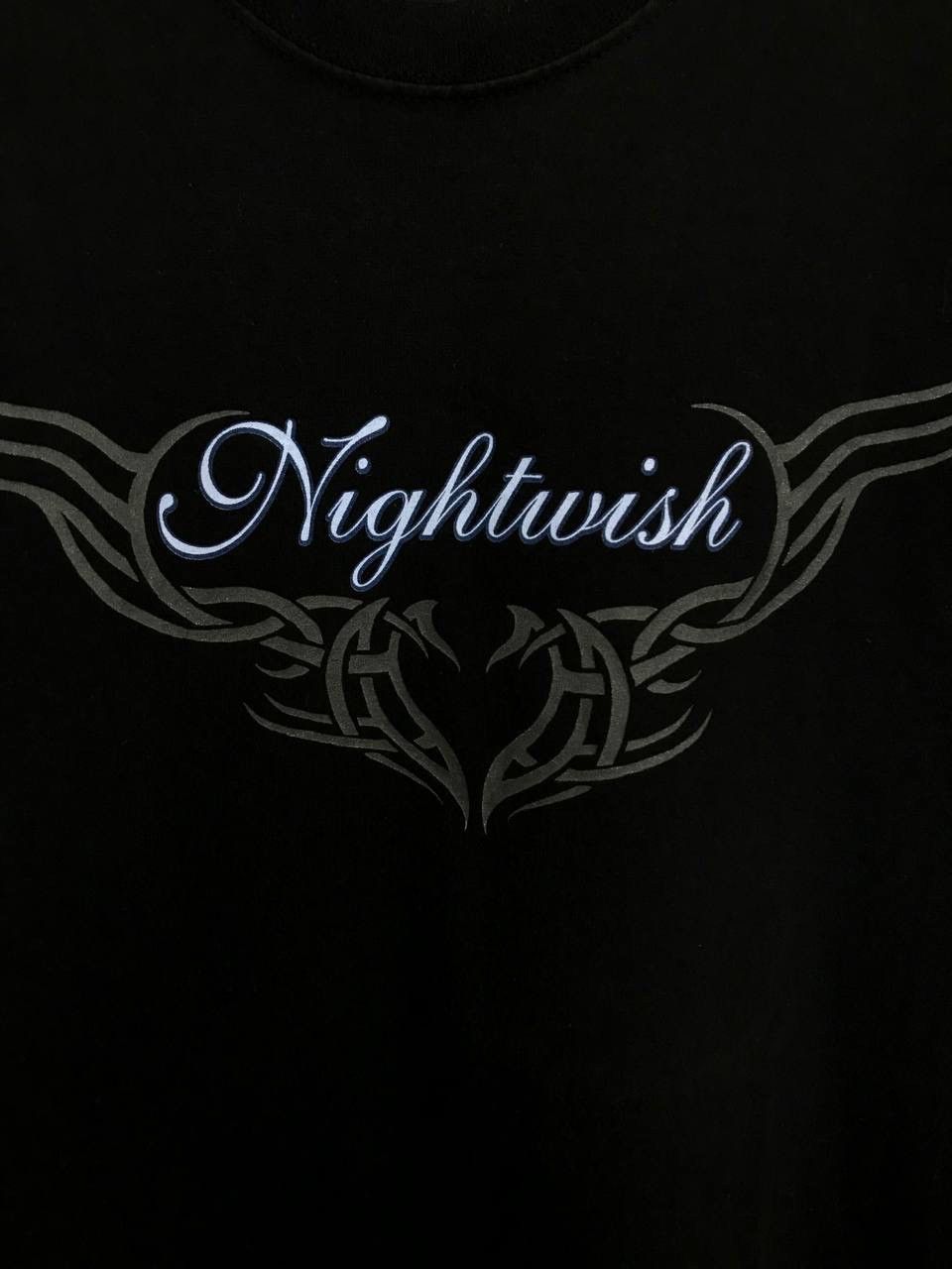 Band Tees Nightwish vintage rock band overprinted tee Size US L / EU 52-54 / 3 - 4 Thumbnail