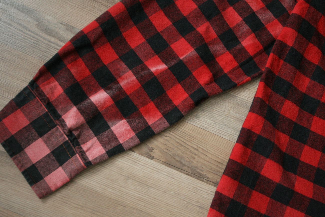 Marc Jacobs Marc Jacobs Red Checked Flannel Grunge Shirt Faded Size US XL / EU 56 / 4 - 6 Thumbnail