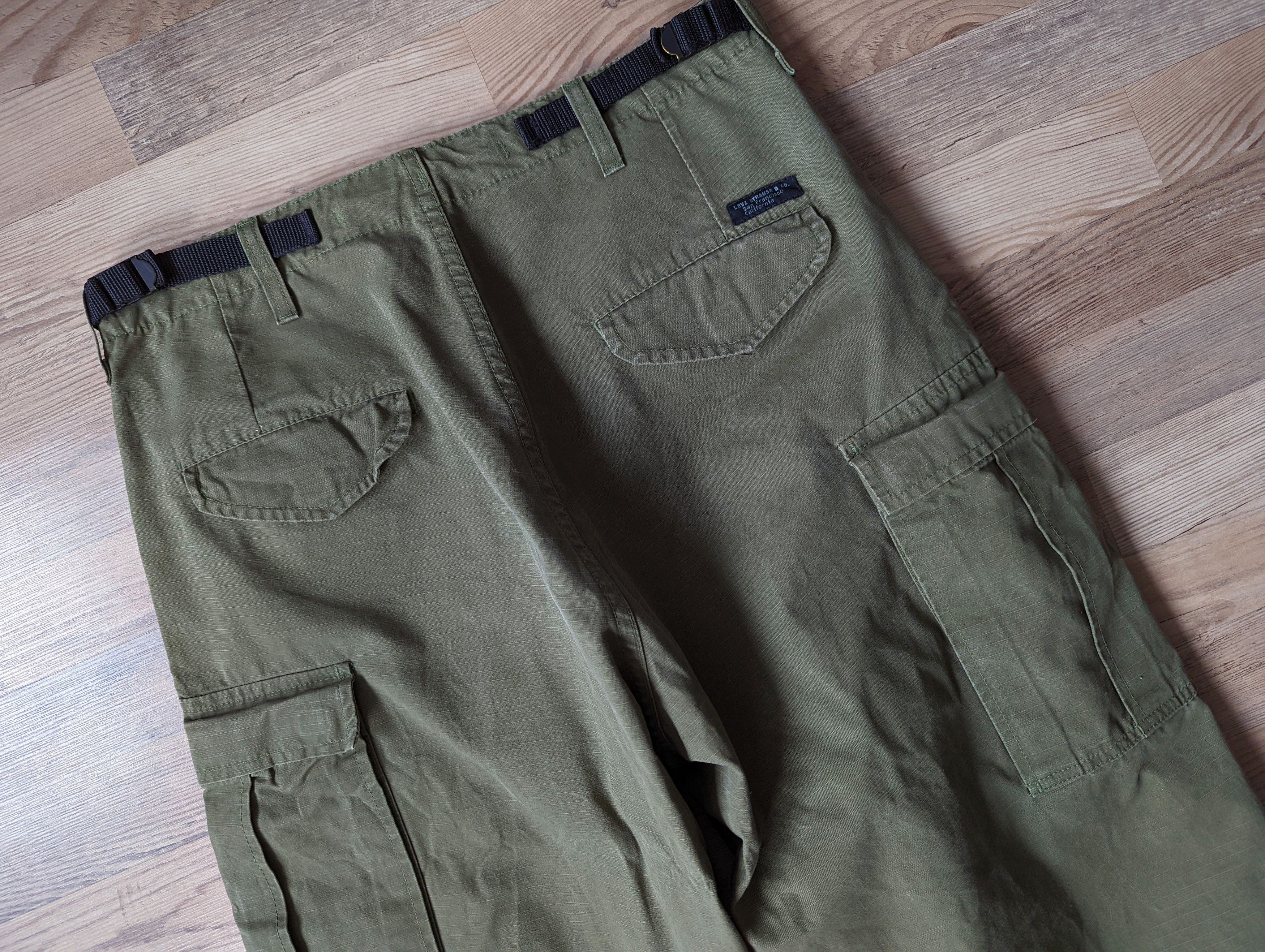 Levi's Levi's All Duty Vintage y2k ufo Parachute Skate Cargo Pants Size US 30 / EU 46 - 4 Thumbnail