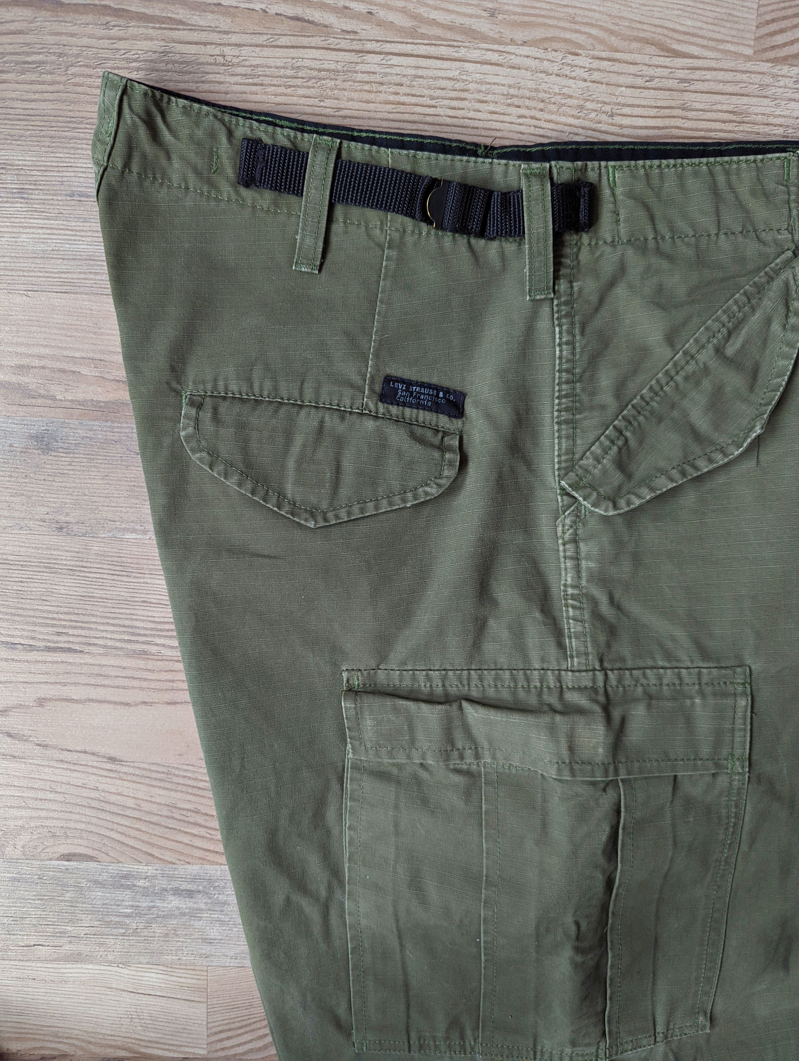 Levi's Levi's All Duty Vintage y2k ufo Parachute Skate Cargo Pants Size US 30 / EU 46 - 2 Thumbnail
