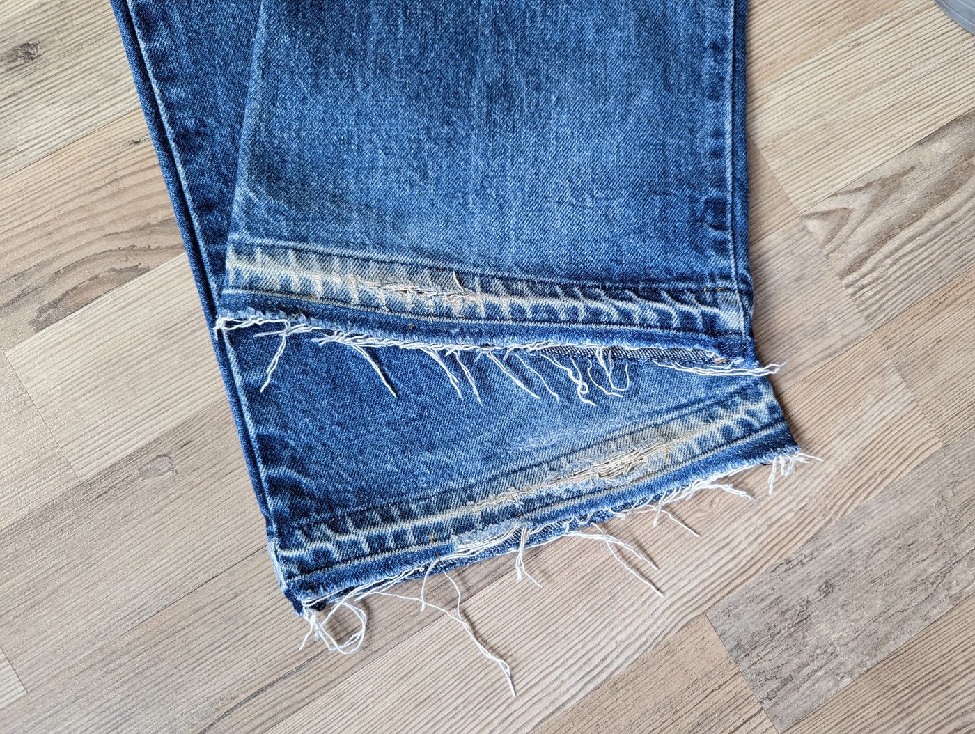 Levi's Levis 527 Vintage 80s Blue Faded Bootcut Jeans released hem Size US 32 / EU 48 - 6 Thumbnail