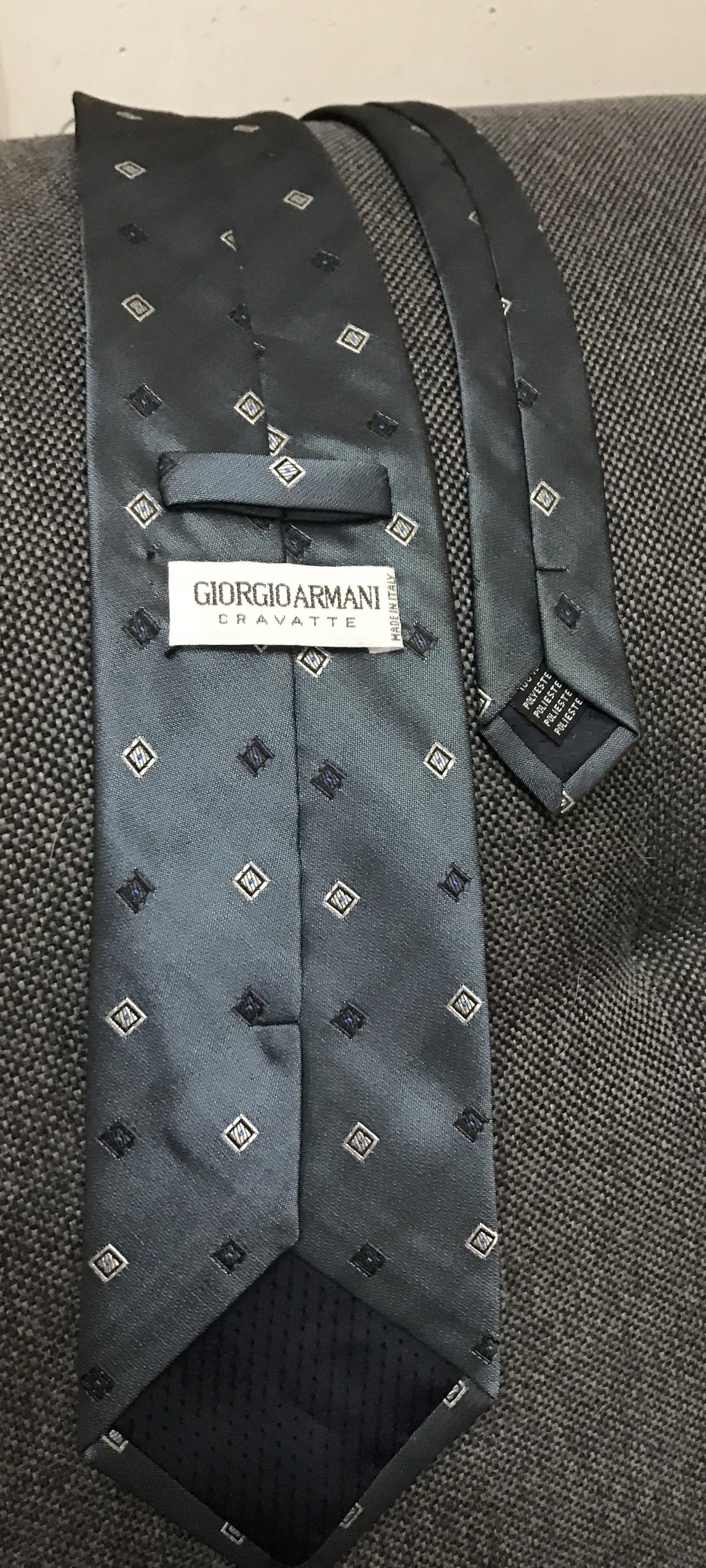 Giorgio Armani Giorgio Armani Vintage silk tie Size ONE SIZE - 2 Thumbnail
