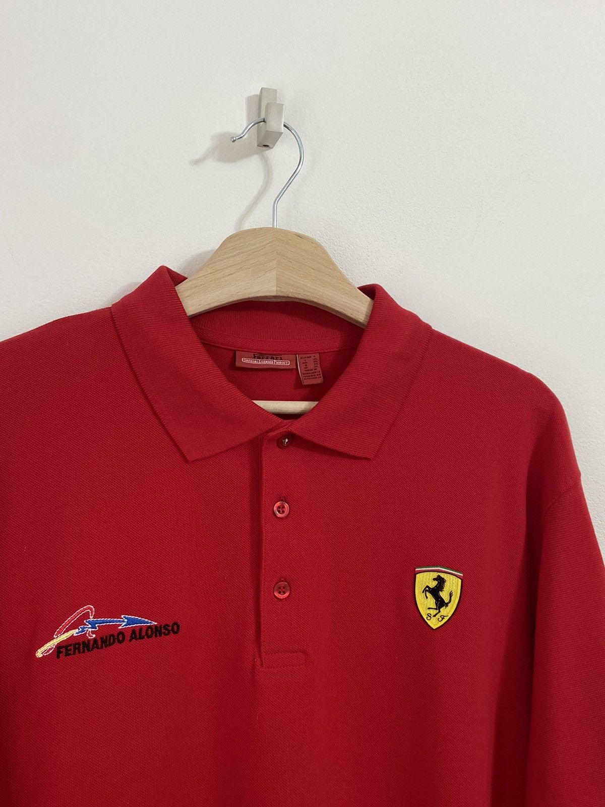 Ferrari Vintage Shirt Polo Ferrari Size US XL / EU 56 / 4 - 3 Thumbnail