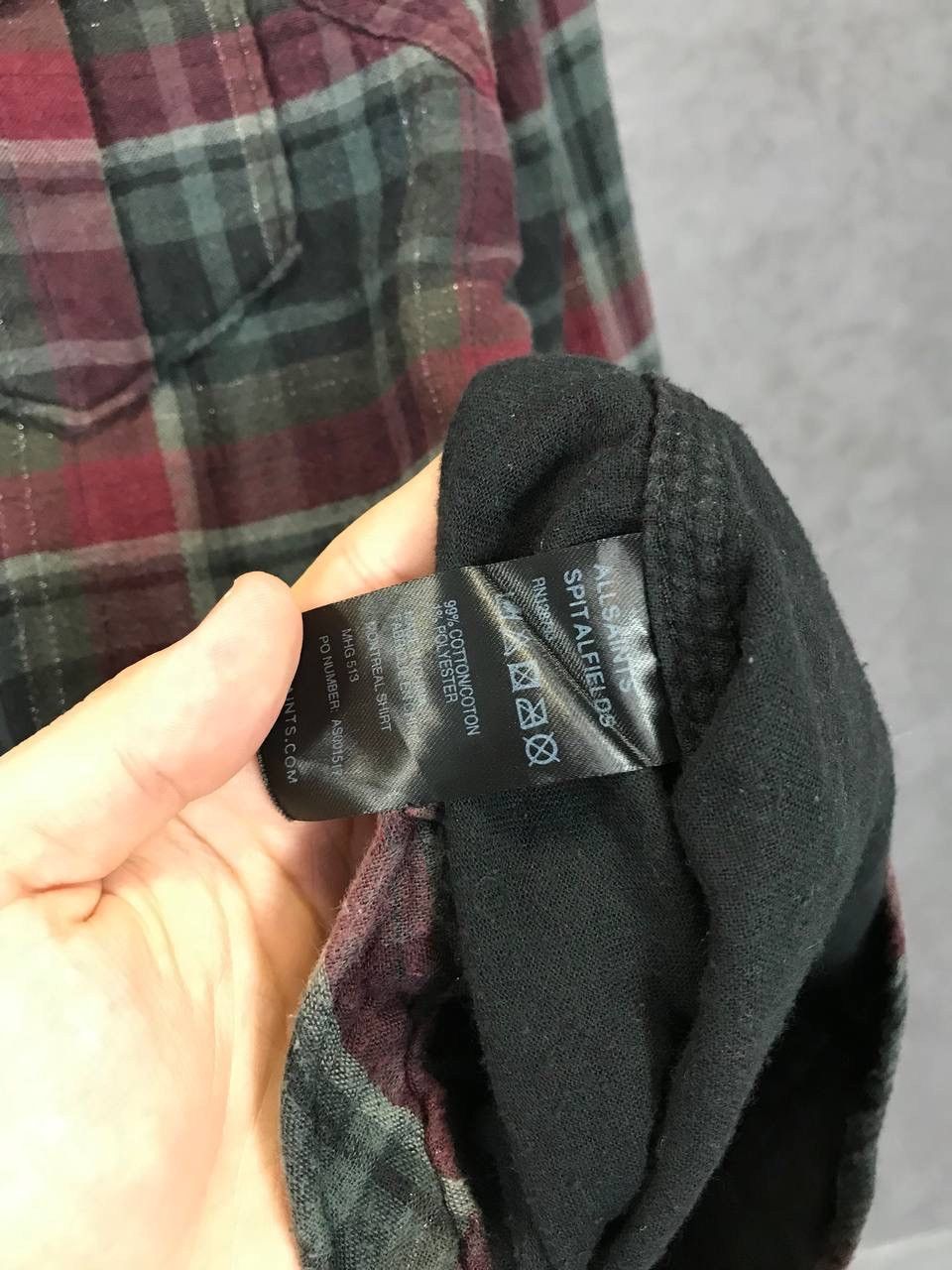Allsaints Allsaints vintage flannel shirt Size US M / EU 48-50 / 2 - 6 Thumbnail