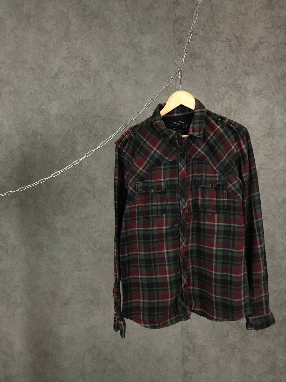 Allsaints Allsaints vintage flannel shirt Size US M / EU 48-50 / 2 - 1 Thumbnail