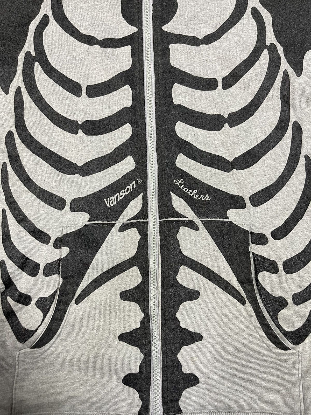 Vanson Leathers Vanson Skeleton Hoodies Size US M / EU 48-50 / 2 - 3 Thumbnail
